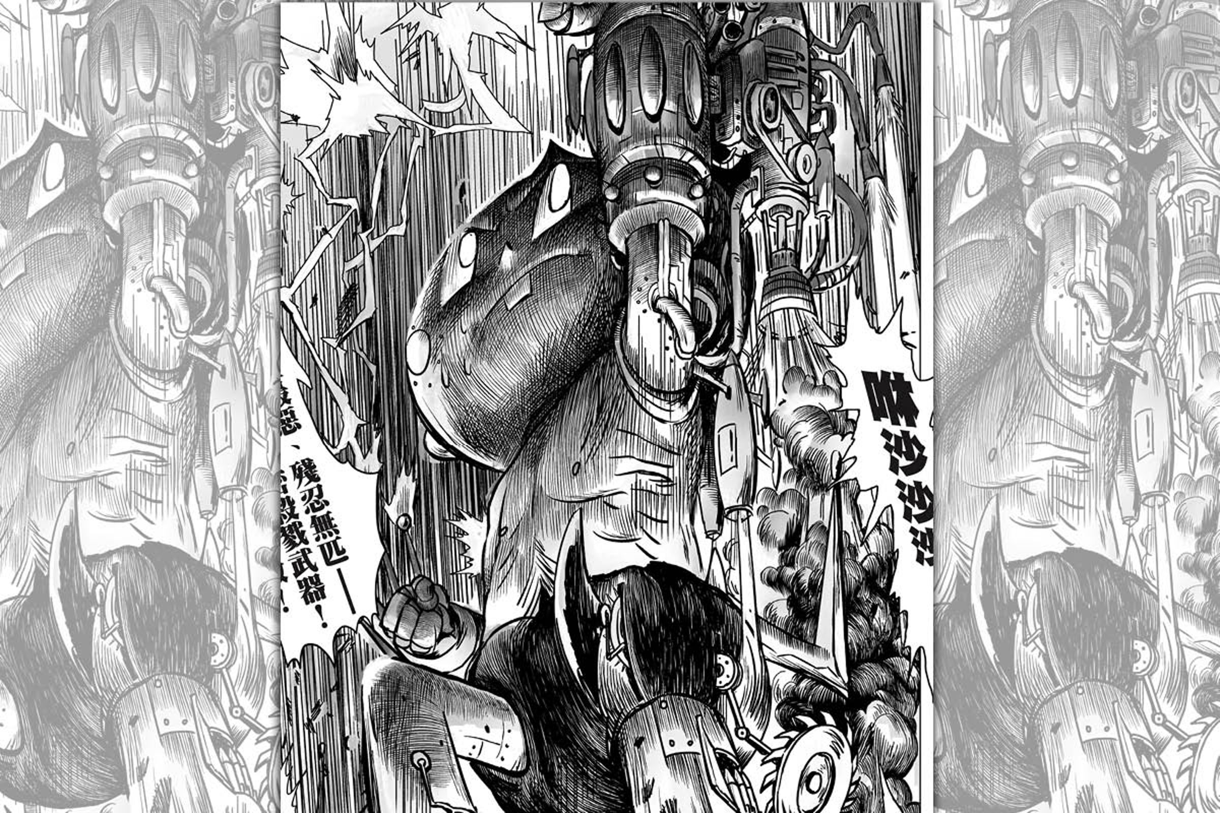 《秘密耳語》主角「秘密」的原型靈感則來自「原子小金剛」。(煙囪精靈、王登鈺、大塊文化提供)