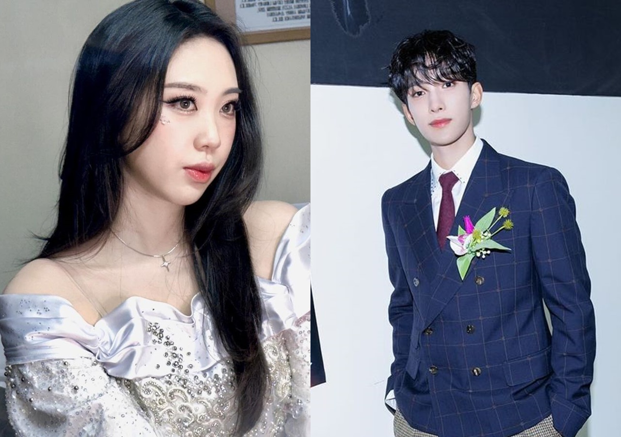 韓國饒舌歌手李泳知(左),與SEVENTEEN成員DK(右)是關係要好的前後輩。(合成圖,翻攝自Instagram@youngji_02、@dk_is_dokyeom)