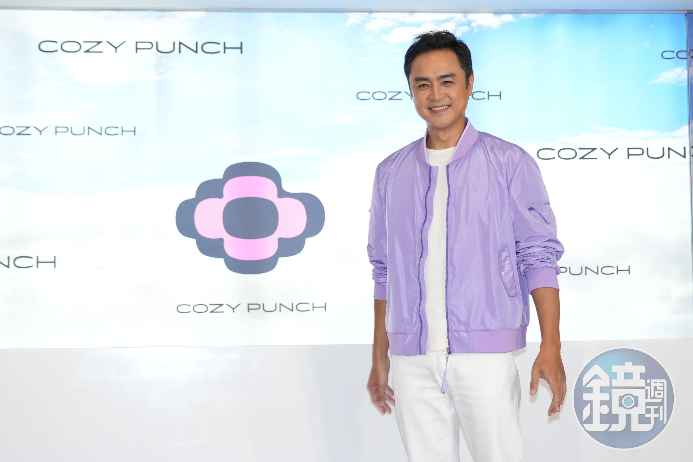 圖說明道專程返台為COZY PUNCH發表會站台。