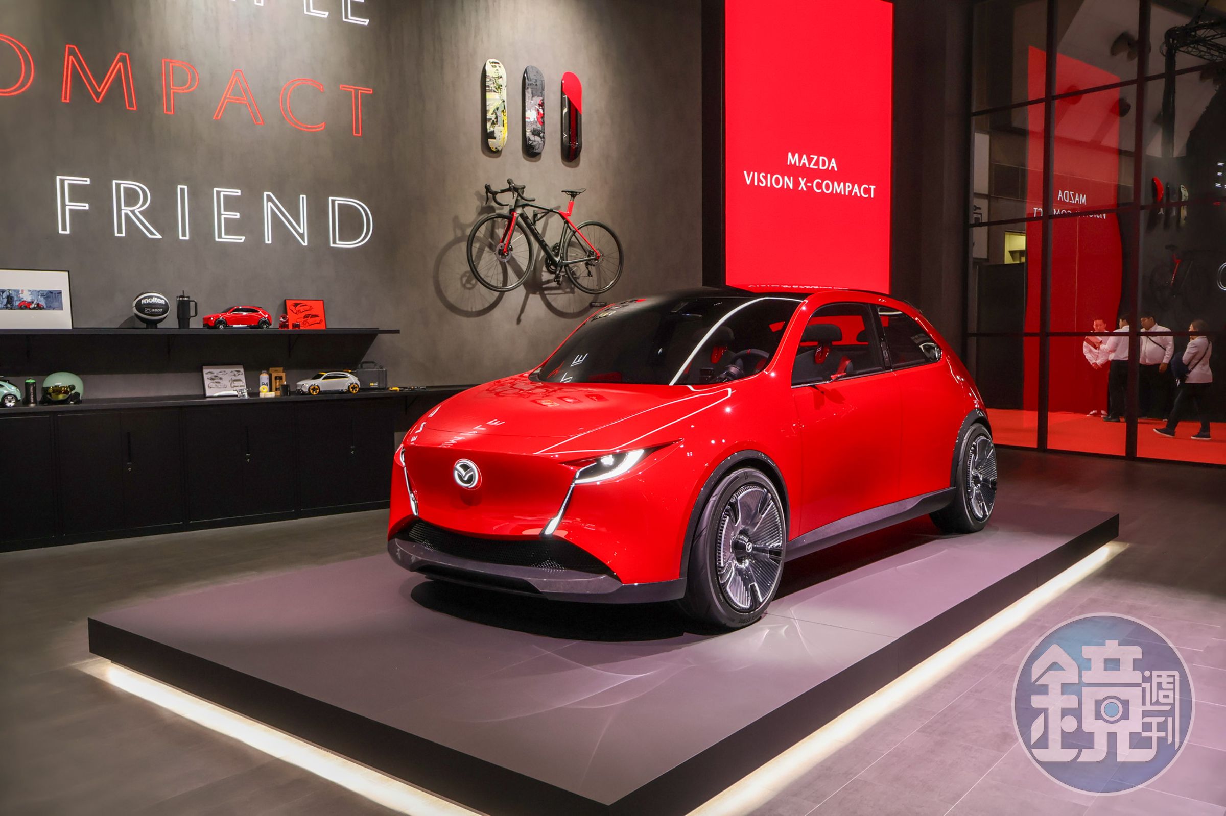 Vision X-Compact外觀相當可愛,極有可能是未來Mazda2的縮影。
