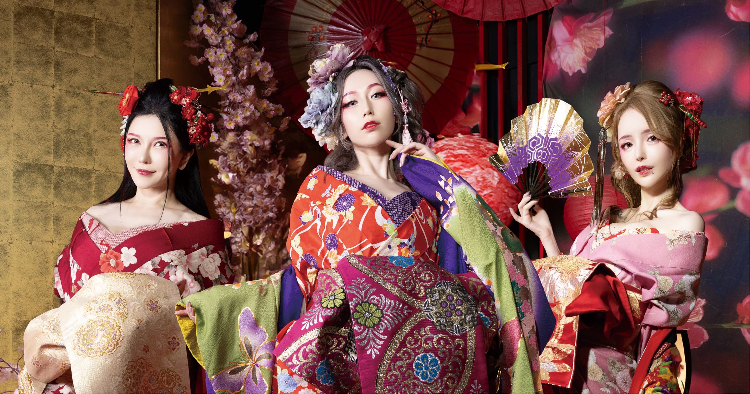 BLACK DIAMOND 3位人氣女優沖田杏梨、佐山愛、廣瀨里緒菜將舉辦台灣粉絲見面會。(無限暢通娛樂提供)