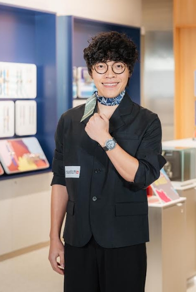 盧廣仲自高中起就入手該品牌錶款。(SWATCH提供)