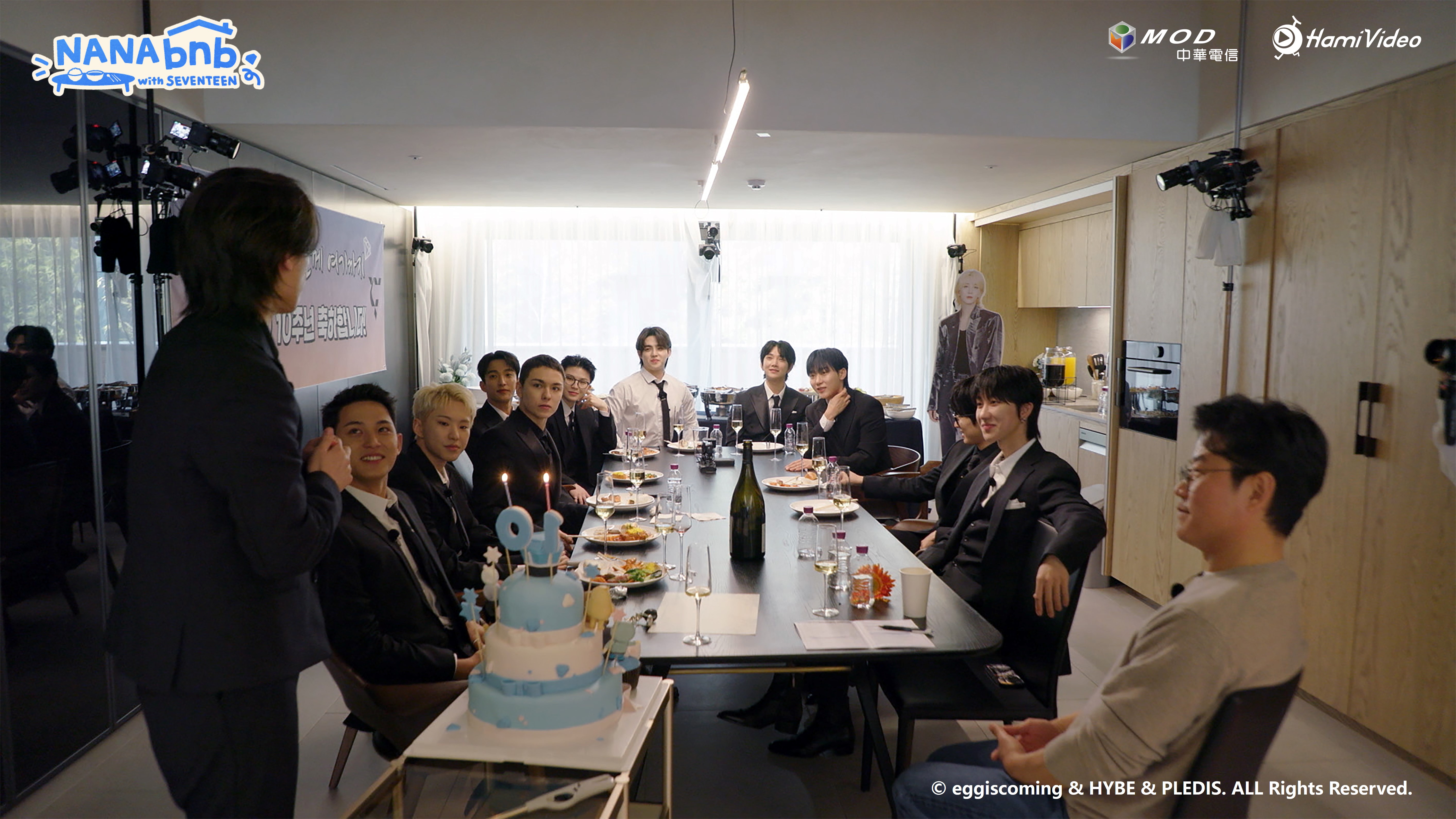 SEVENTEEN的NANA TOUR又來啦，這回是bnb主題。（Hami Videoi提供）