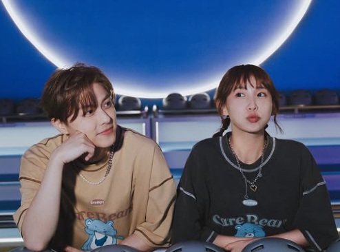 粿粿（右）與王子（左）爆出不倫戀。（翻攝自instagram/meigo.c）