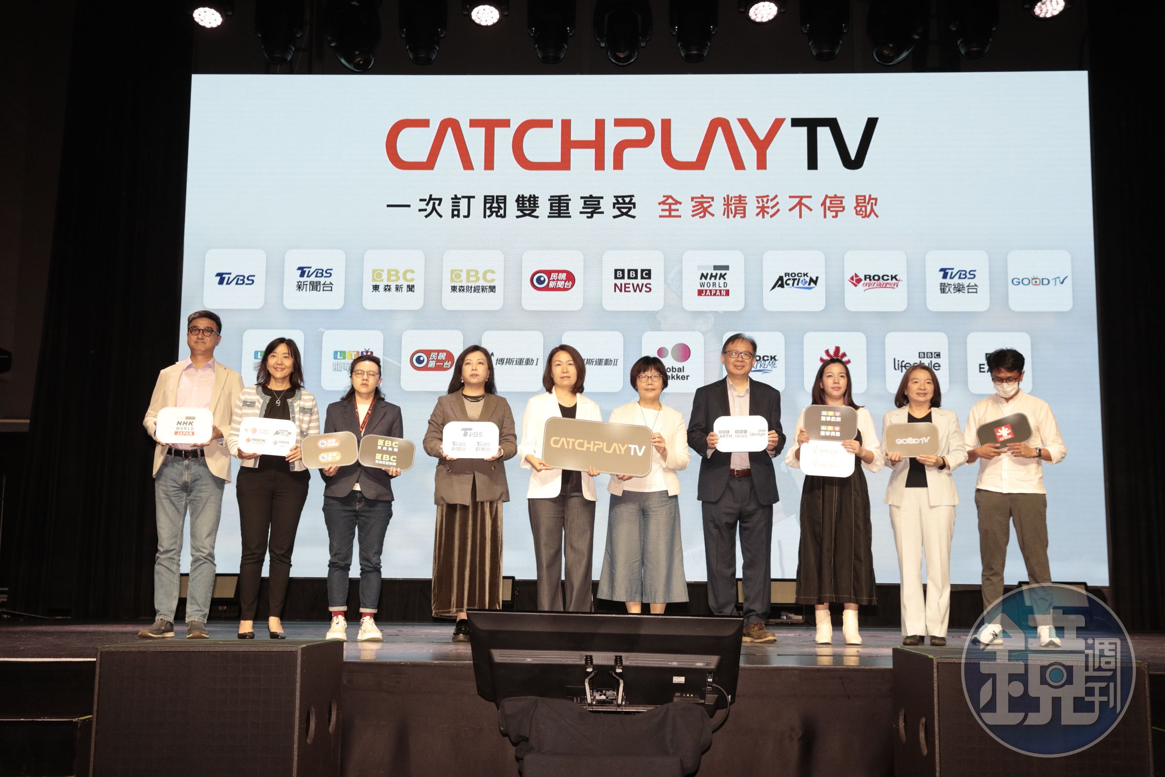 CATCHPLAY+舉辦「2025全面升級」發表會，從產品、技術到內容進行全面革新。