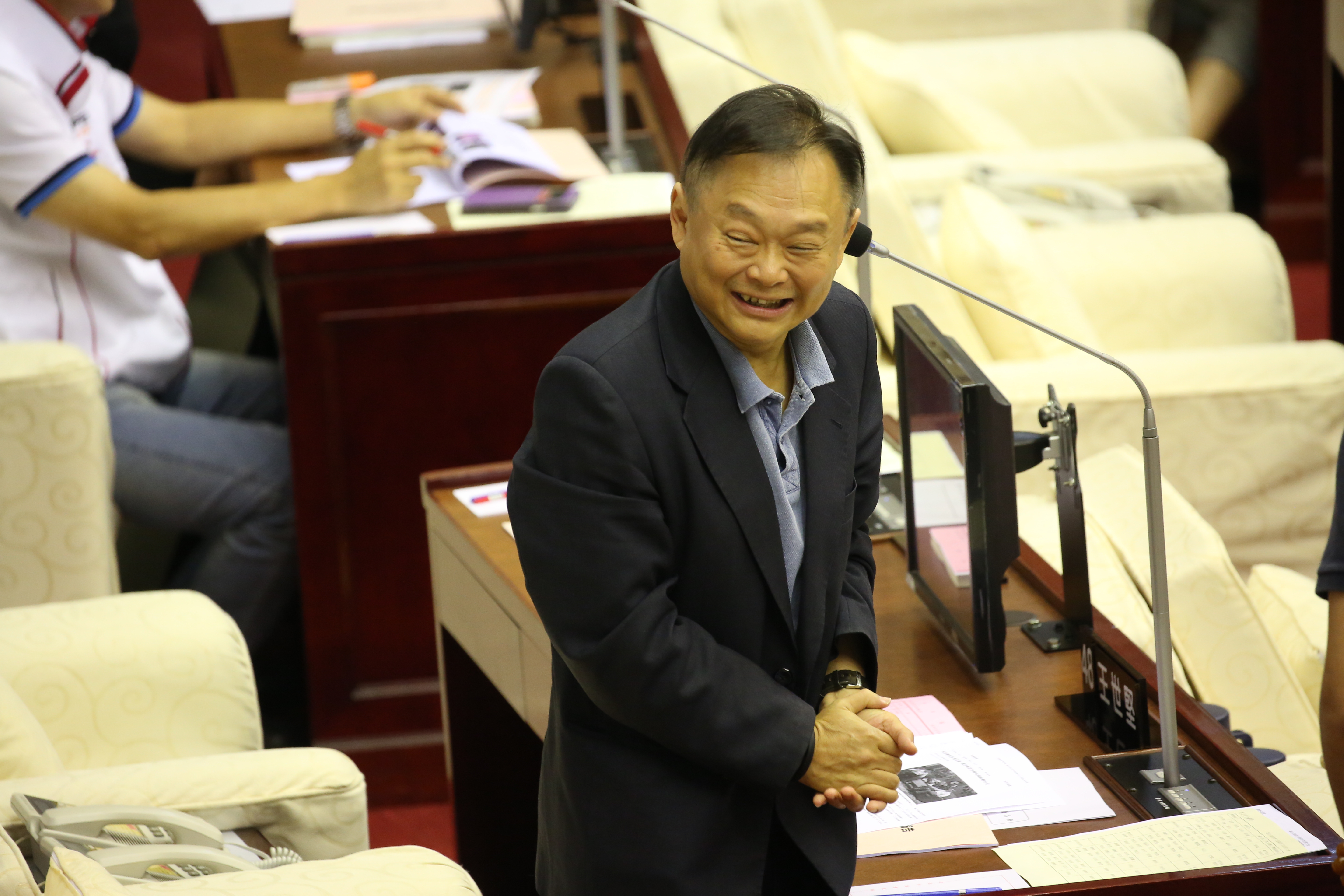 藍營青年軍醞釀罷免王世堅，結果遭北市黨部主委黃呂錦茹勸阻。（本刊資料照）