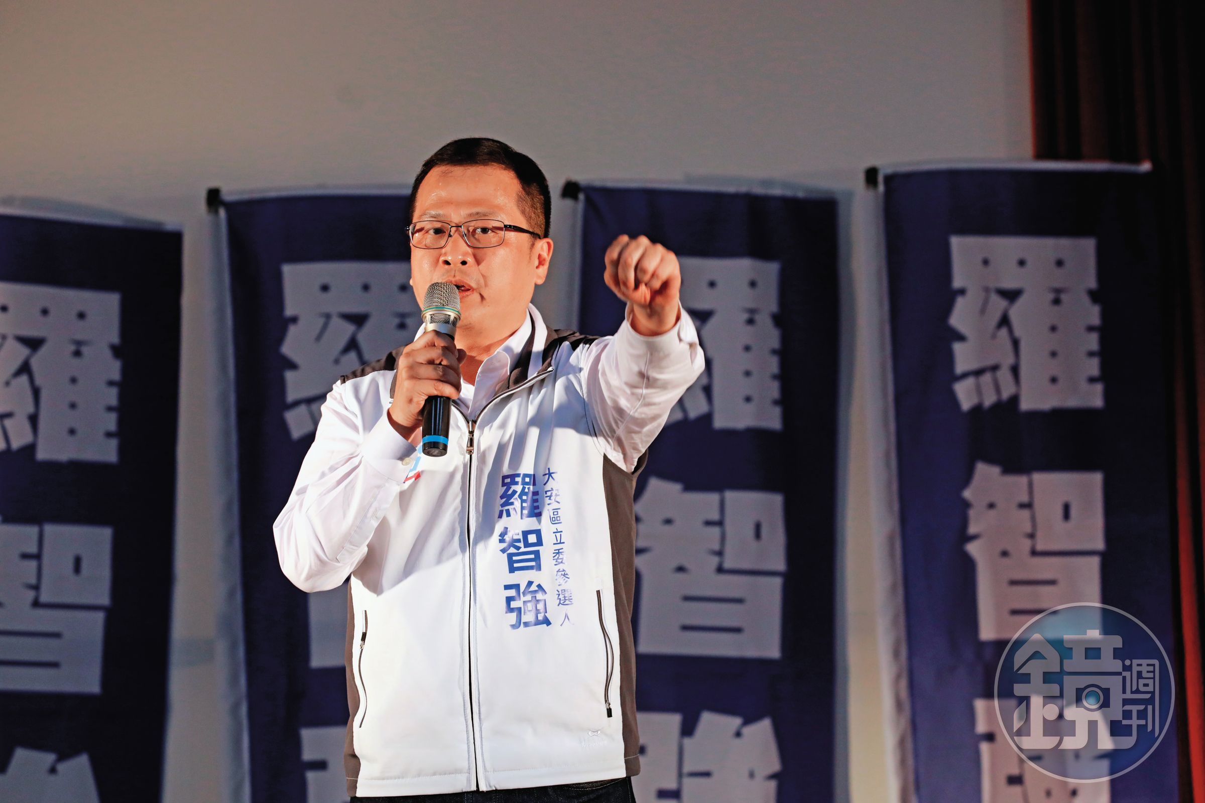 徐巧芯、謝龍介、羅智強（圖）被視為藍軍「戰神級」民代，言行十分搶鏡。