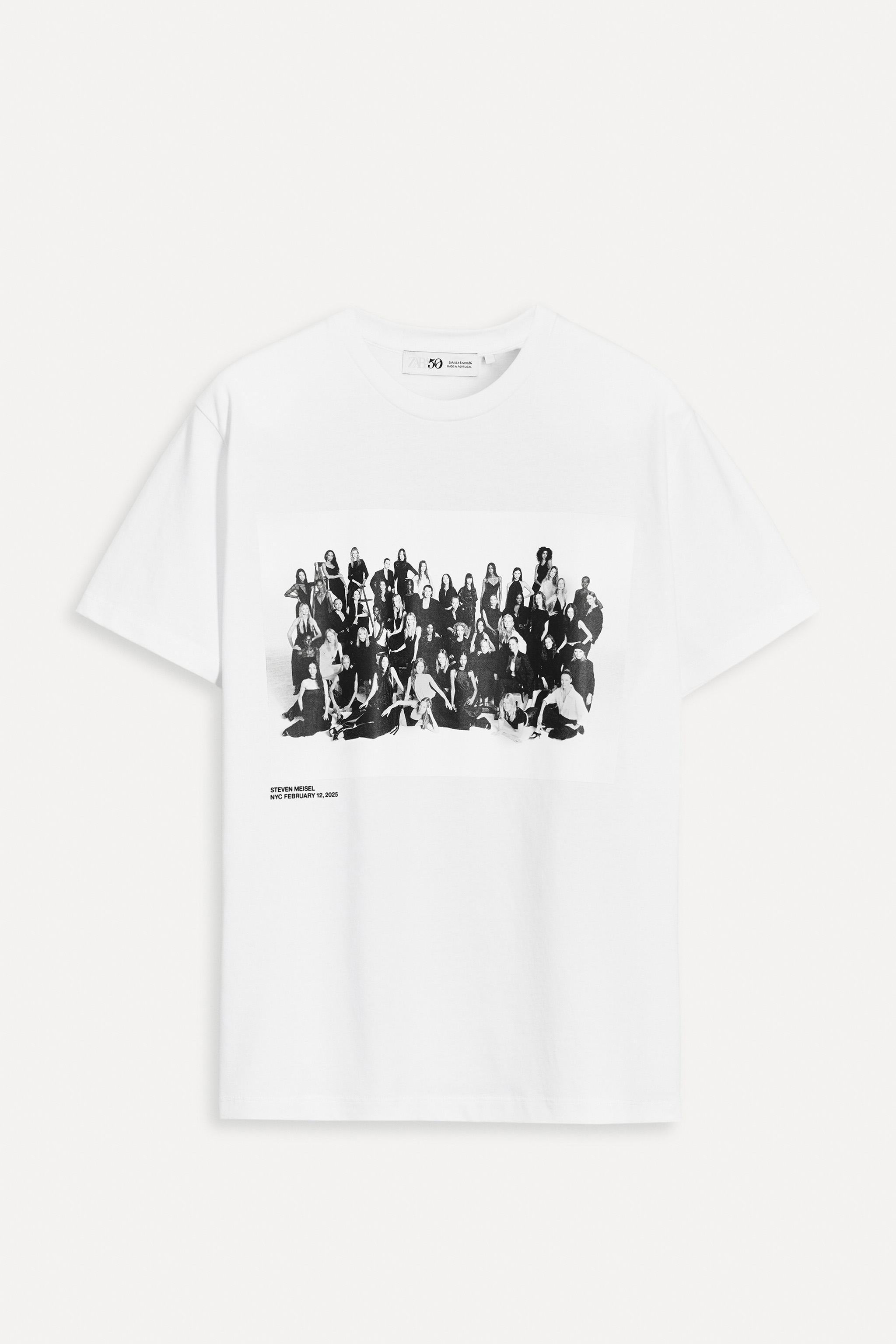 50th Anniversary照片T-Shirt。NT$1,190（ZARA提供）