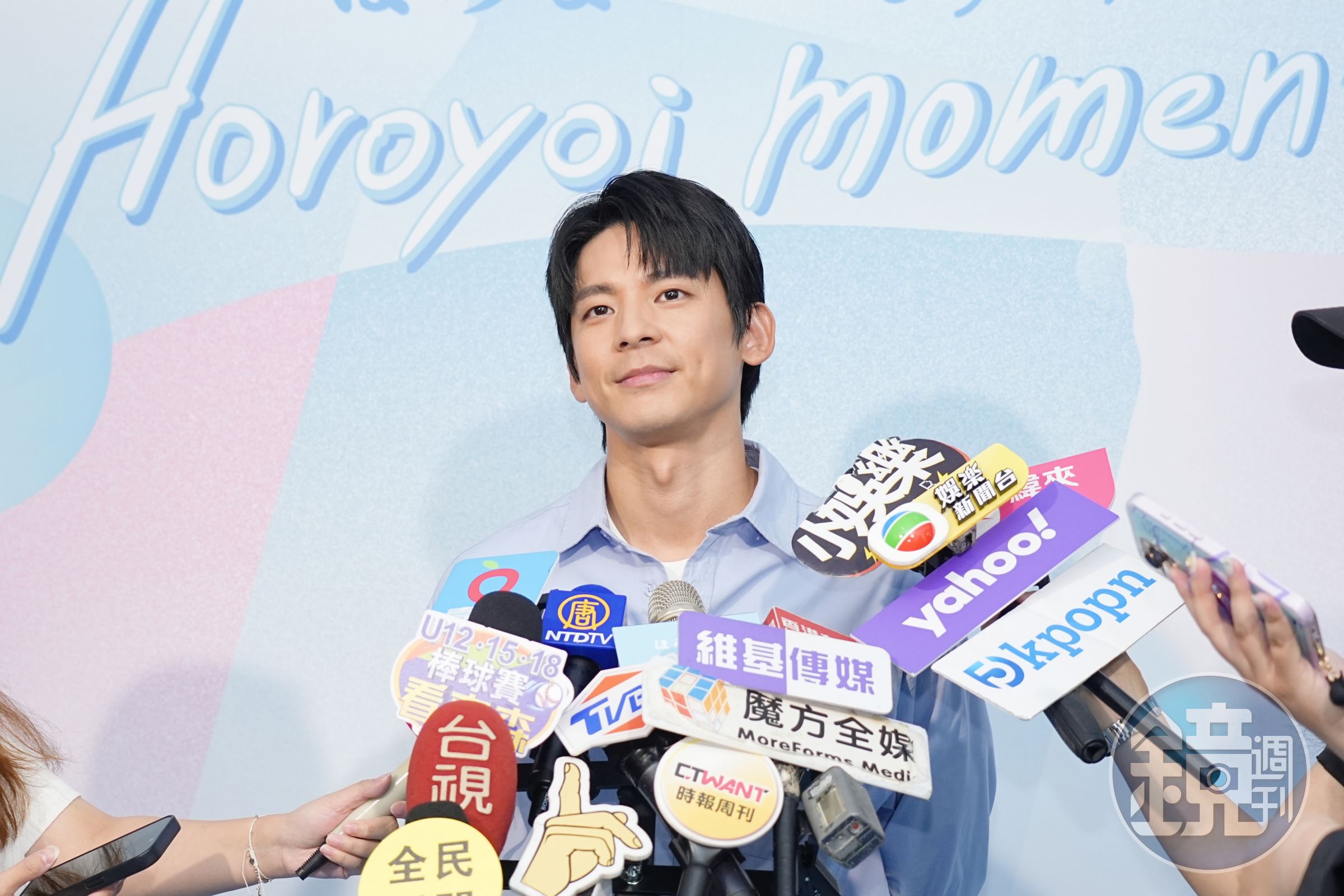 林柏宏在家人欠債事件後首度露面。