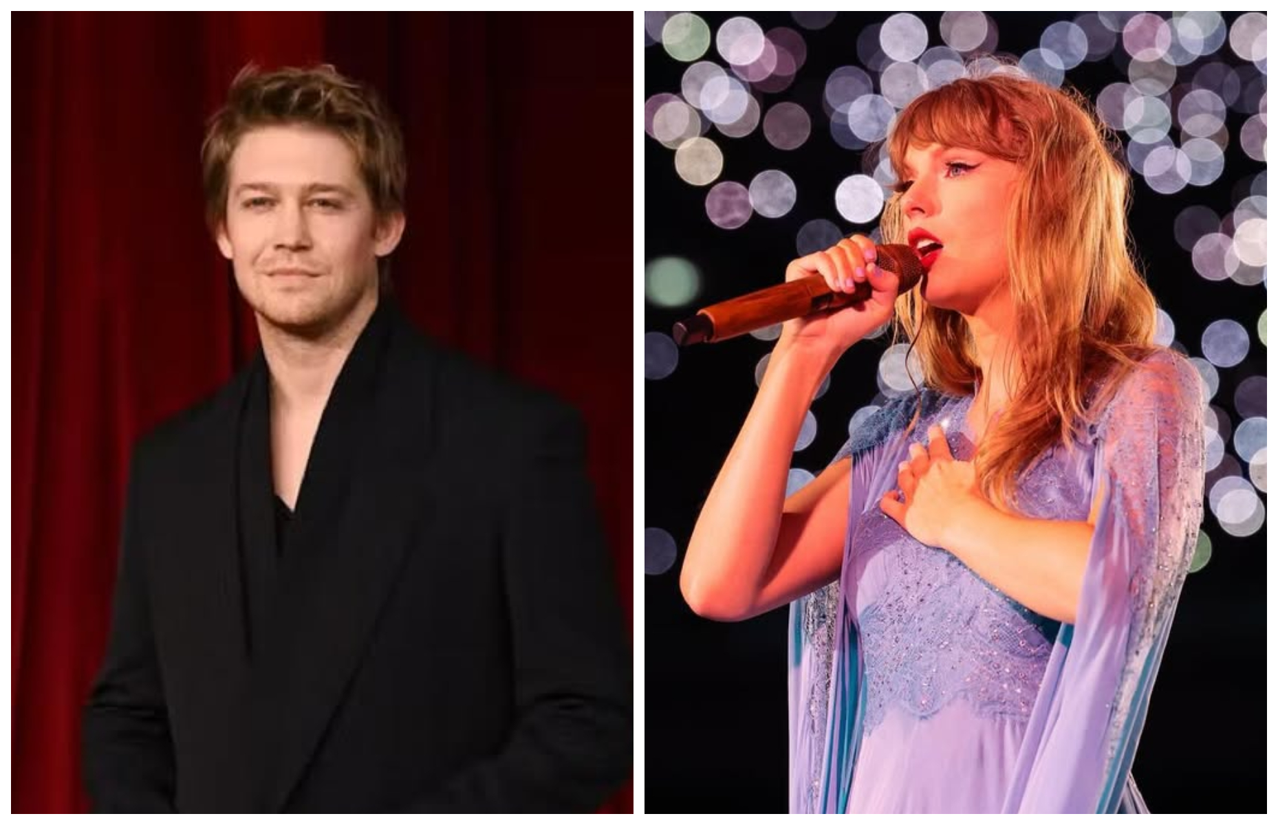 泰勒絲（右）與喬歐文（左）曾談過6年戀情，是她交往最久的一任男友。（翻攝taylorswift IG、joe.alwyn IG）