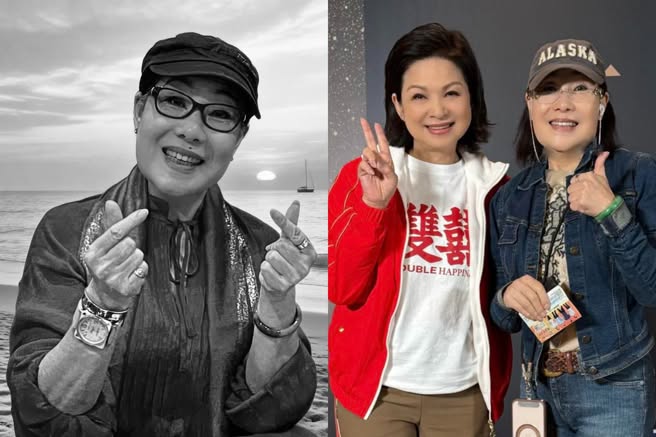 鄭琇月離世，楊貴媚也貼出合照，表達不捨。（鄭琇月臉書）