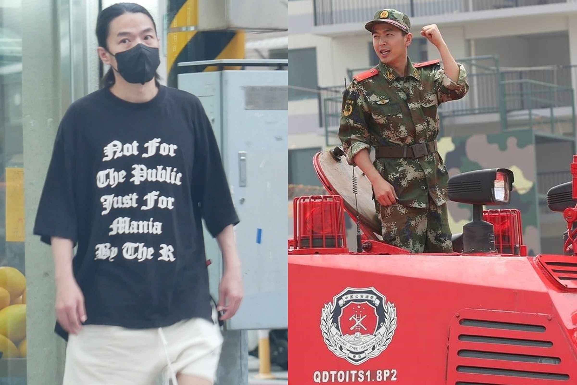 李威竟涉命案,讓外界相當震驚,也被挖出曾經在台免役、赴中參與《烈火雄心》(右)賺錢的黑歷史。(翻攝網路)