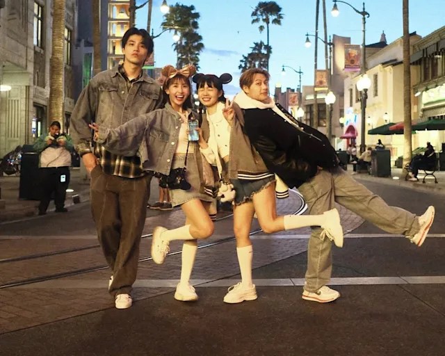 范姜彥豐退追旅程中兩名同行者王品澔與簡廷芮。（翻攝自王品澔ig)