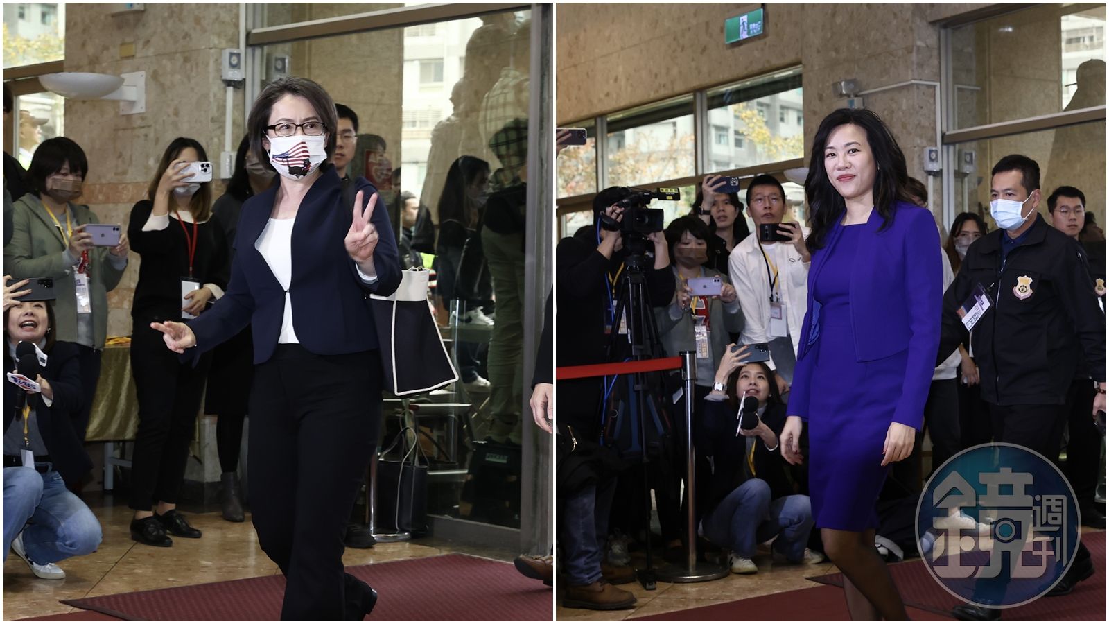 副總統辯論會】蕭美琴批國民黨主張陳舊吳欣盈酸藍綠「連抄都不會」 - 鏡週刊Mirror Media