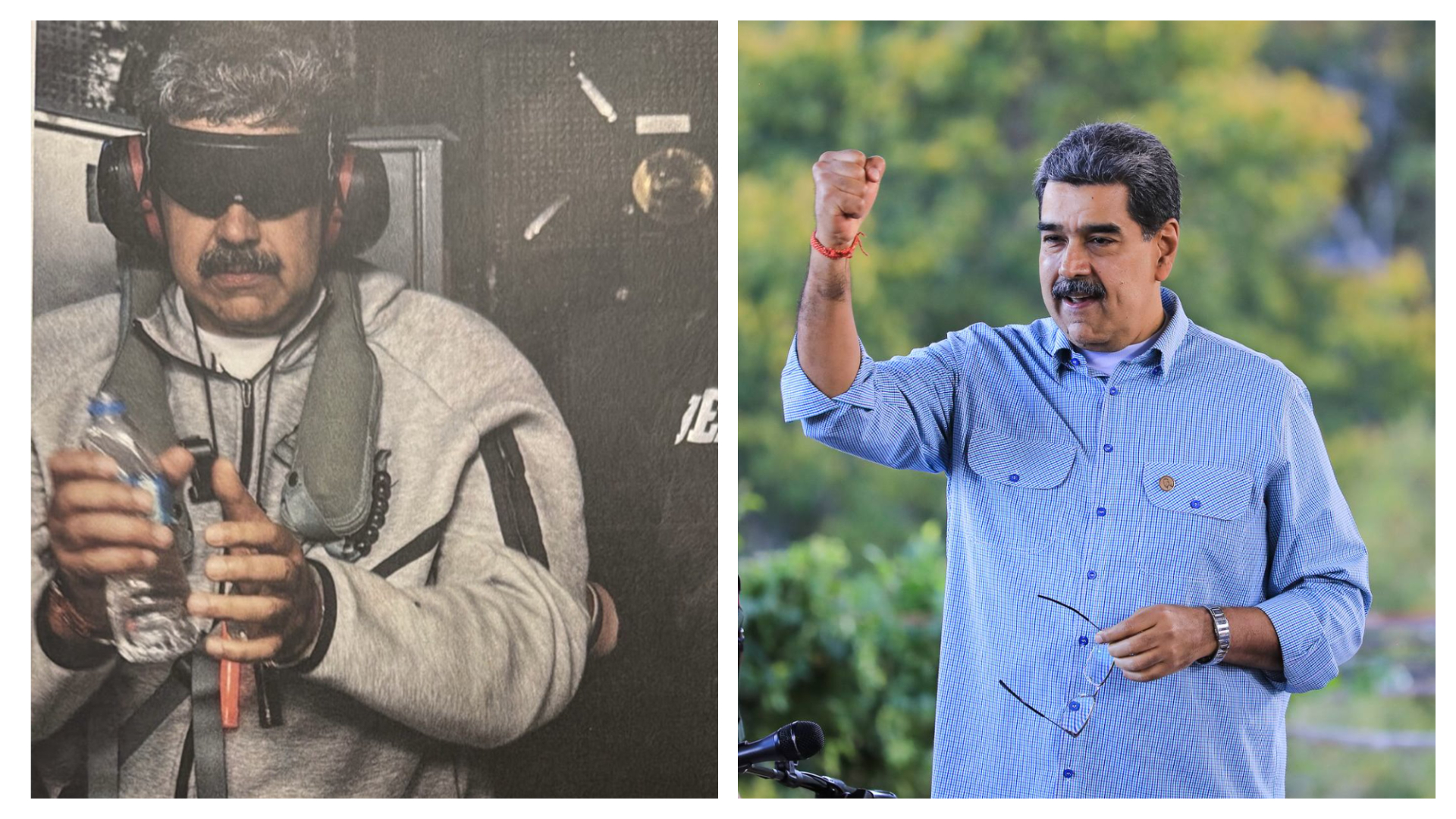 美國3日對委內瑞拉發動突襲,逮捕委內瑞拉總統馬杜洛夫妻,引發外界關注。(翻攝自Truth Social@realDonaldTrump、臉書@Nicolás Maduro)