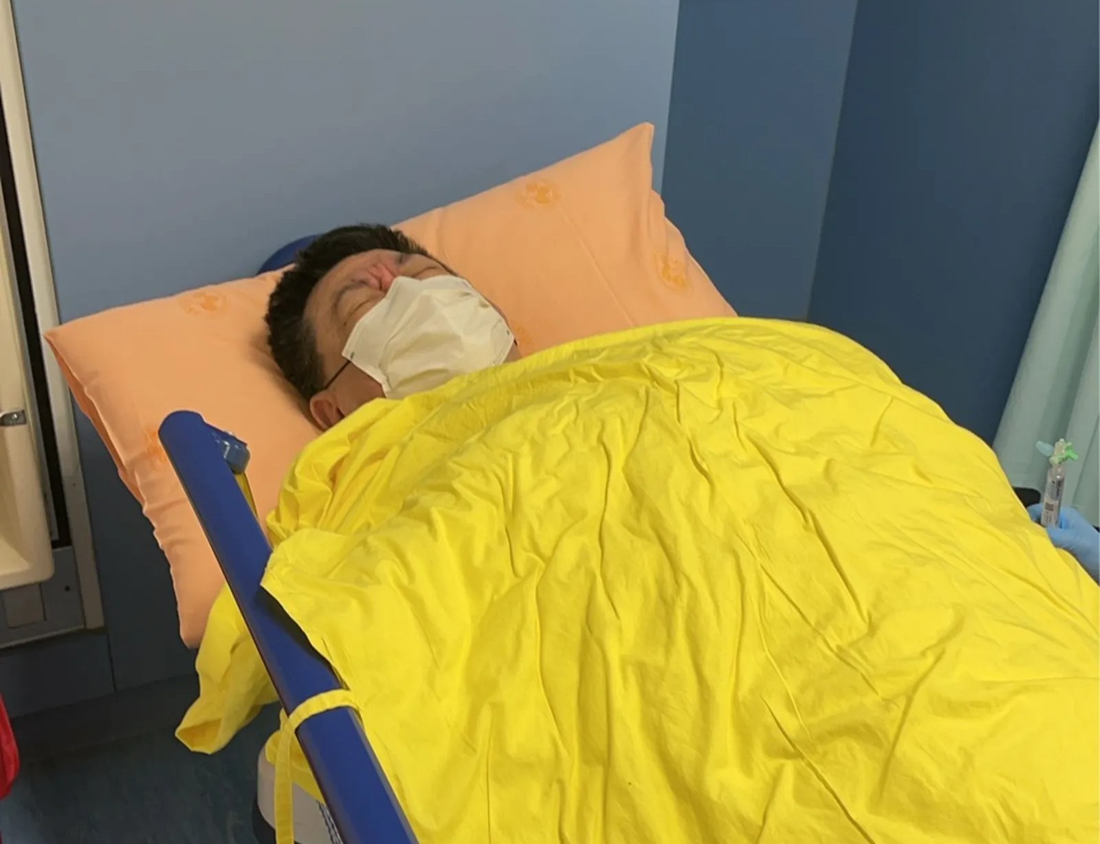 孫德榮健康亮紅燈，經確診為小中風。（孫德榮提供）