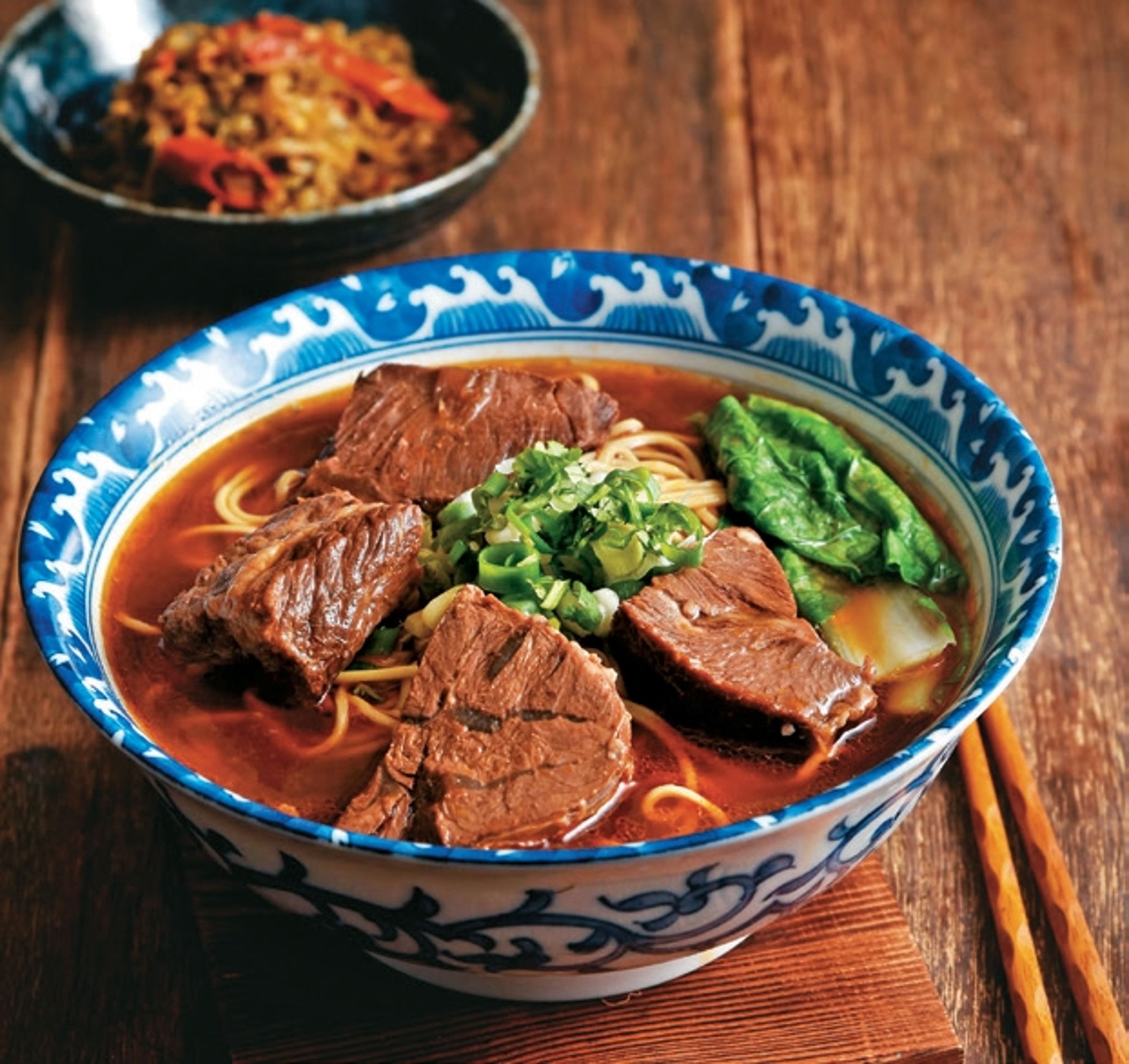 牛肉麵是許多韓星造訪台北必嘗的美食。（圖／牛肉麵．雞湯）