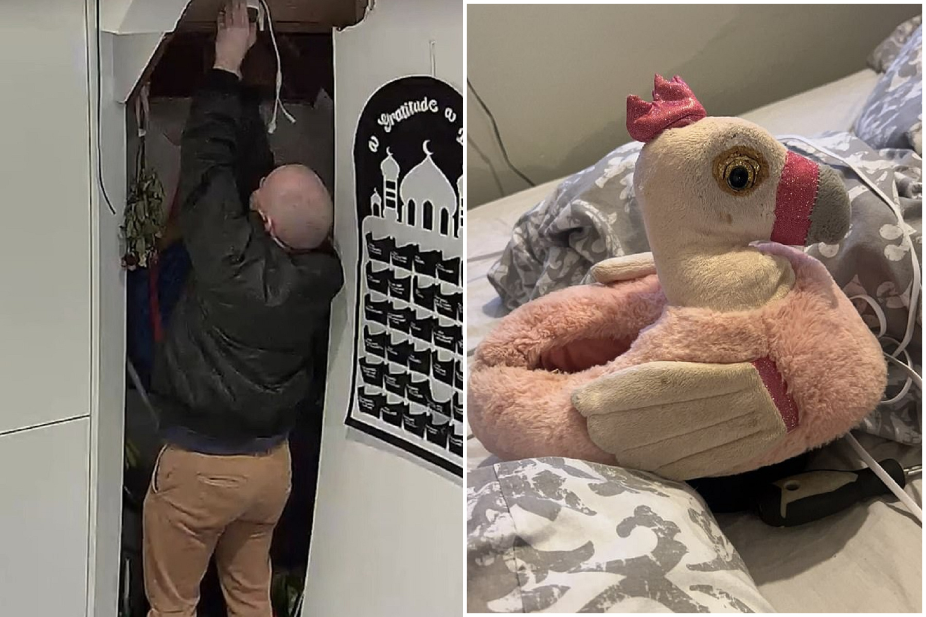 好鄰居竟是戀童變態！假意幫裝監視器「防盜」，偷拍媽媽與小孩2000裸照。（翻自《每日郵報》）