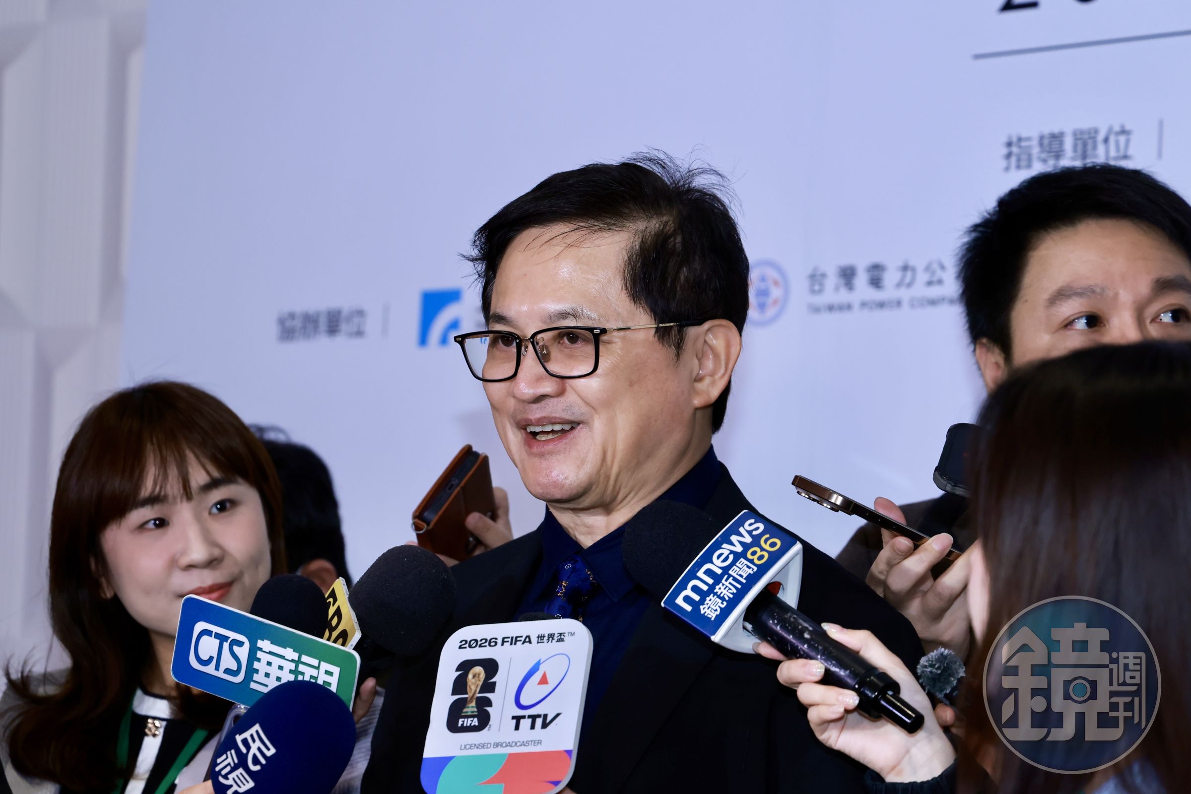 和碩集團董事長童子賢今日出席「2026能源高峰論壇」。