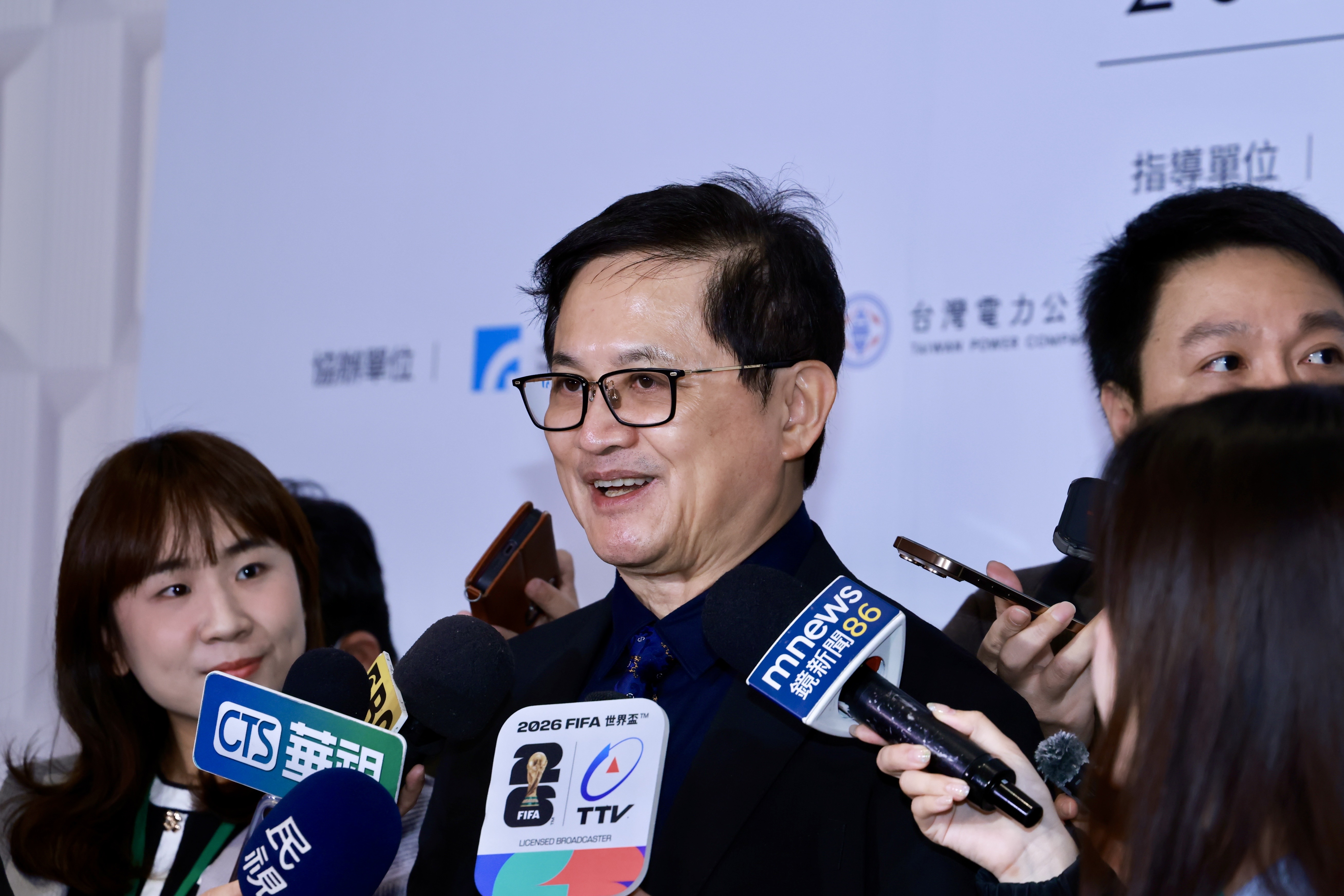 和碩集團董事長童子賢今日出席「2026能源高峰論壇」。