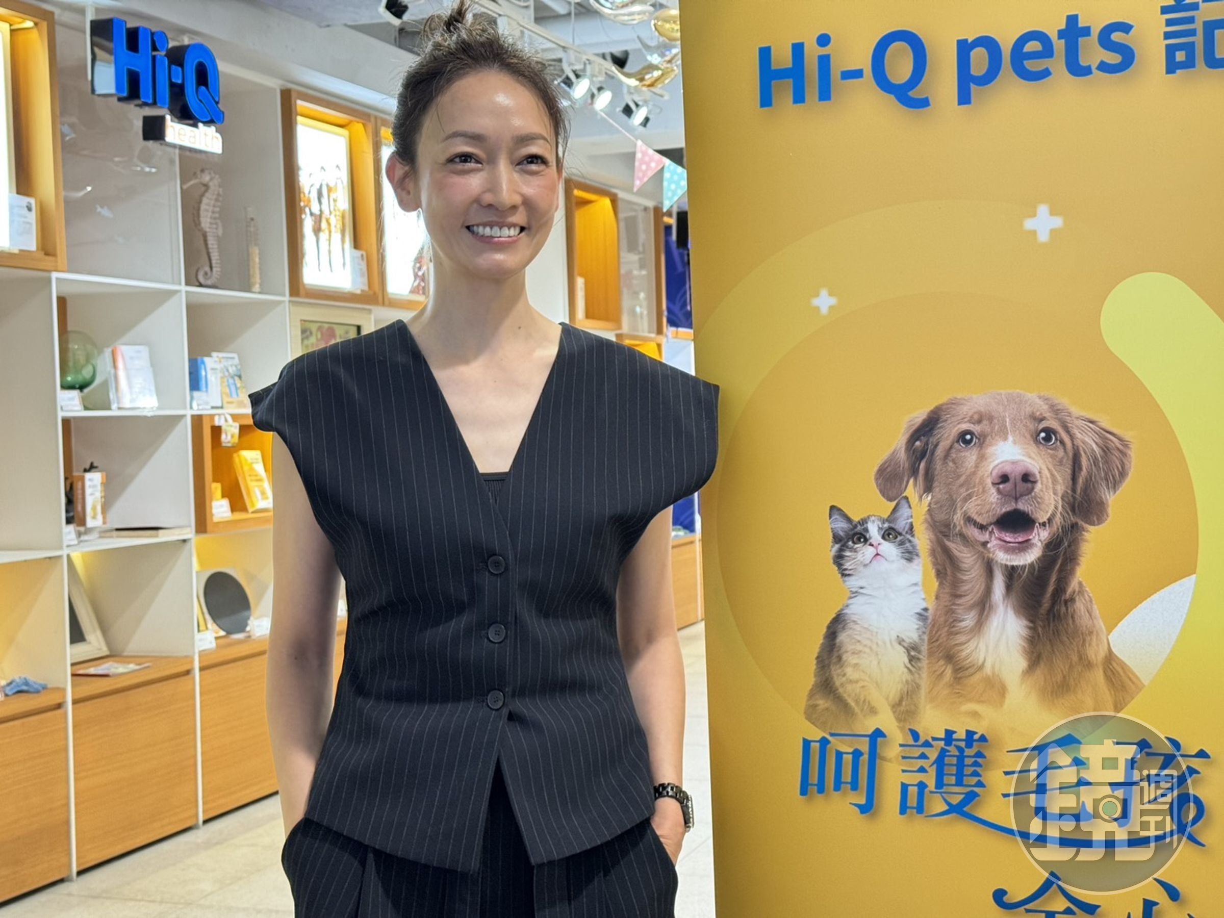 潘慧如今為Hi-Q Pets今（18）日發表全新升級的寵物保健系列站台。