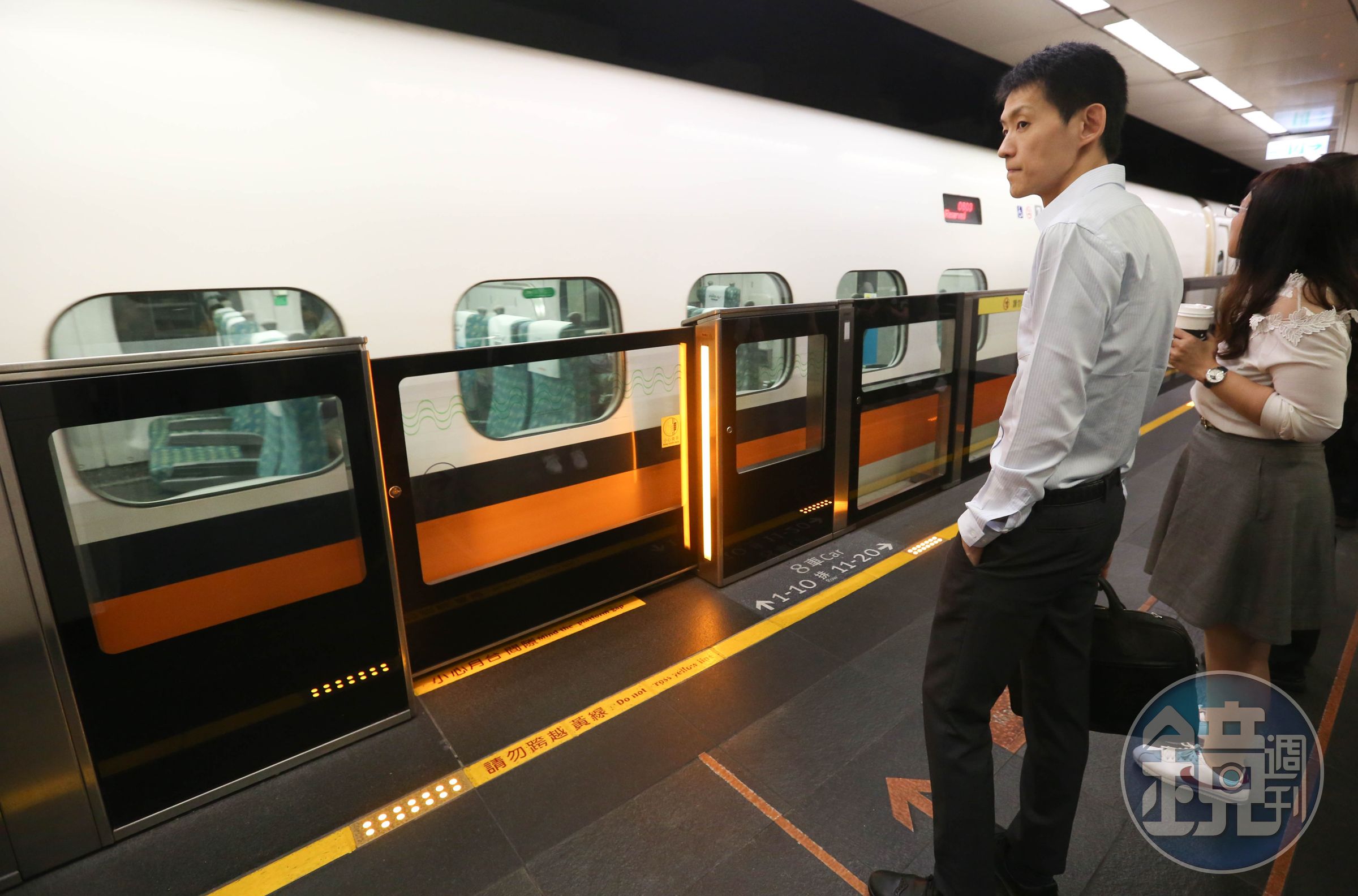 今發生列車過站沒開門就跑的人為疏失，高鐵賠償方案出爐了。（示意圖，本刊資料照）