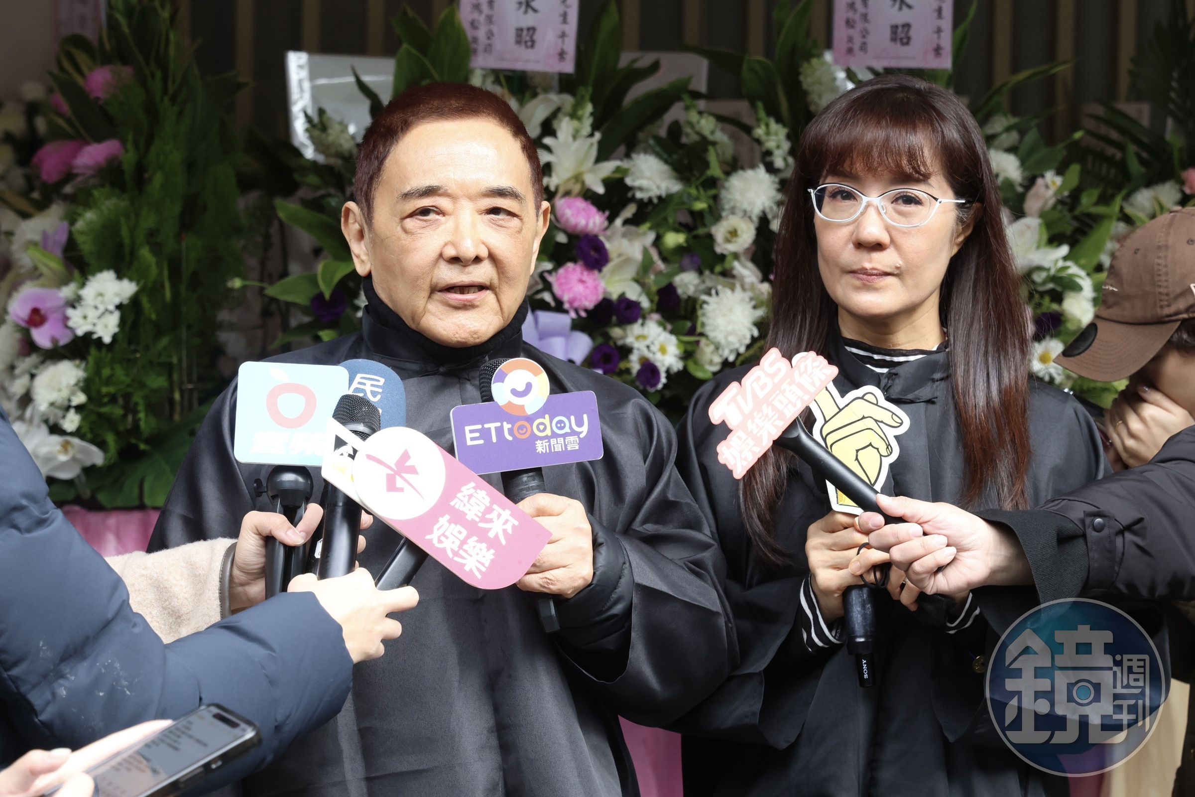 林照雄女兒林姿佑和女婿小亮哥受訪。
