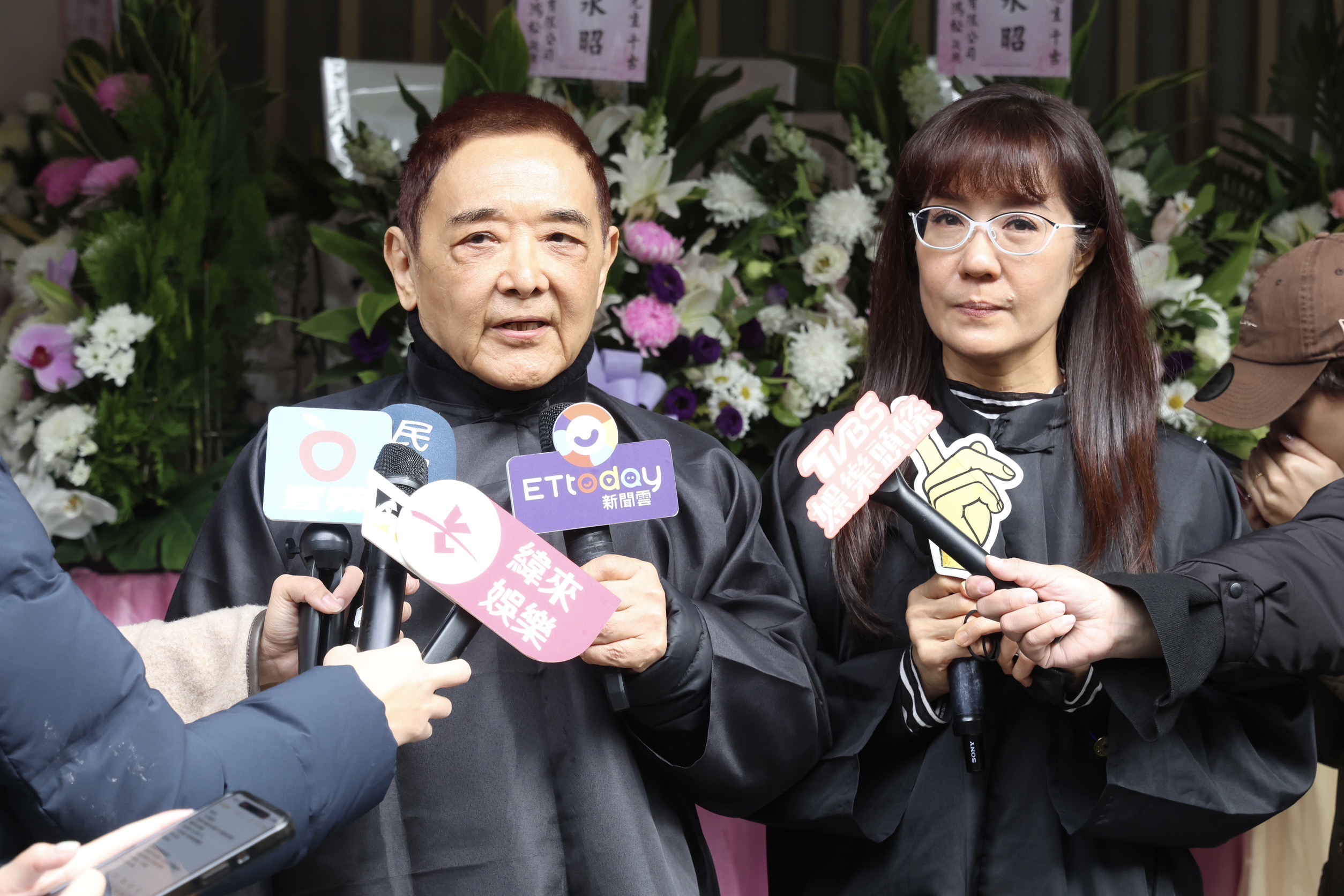 林照雄女兒林姿佑和女婿小亮哥受訪。