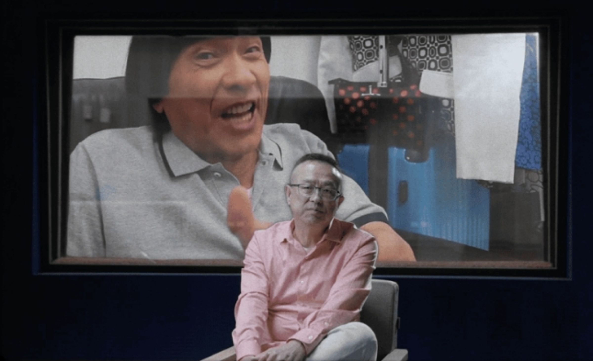 豬哥亮的兒子謝順福對此次紀錄片拍攝提供不少幫助。(高流提供)