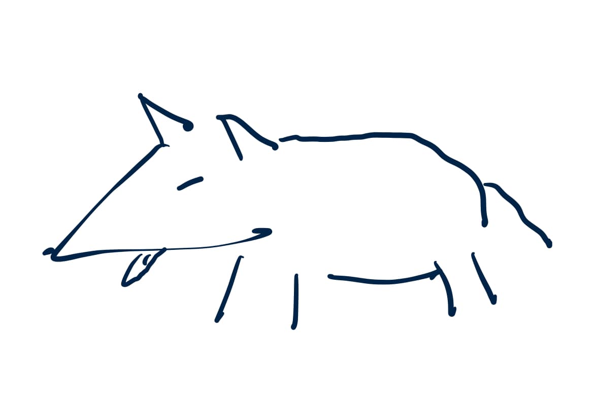 王定宇今於臉書po文，曬出一張手繪狗仔的草圖，還狠酸葛斯齊。（翻攝自王定宇臉書）