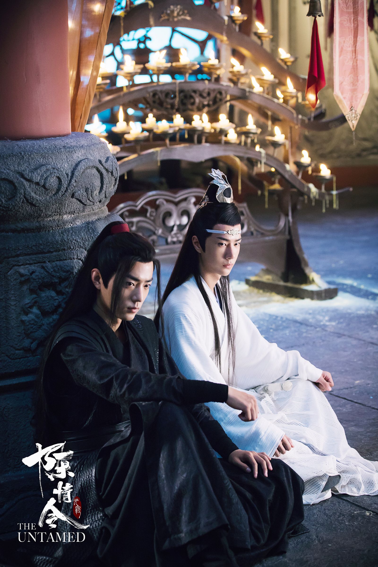 影視史上最斷層頂流的男男CP，非《陳情令》中的肖戰與王一博「博君一肖」莫屬，2人創造難以估計的劇大商業價值。（《陳情令》官博）
