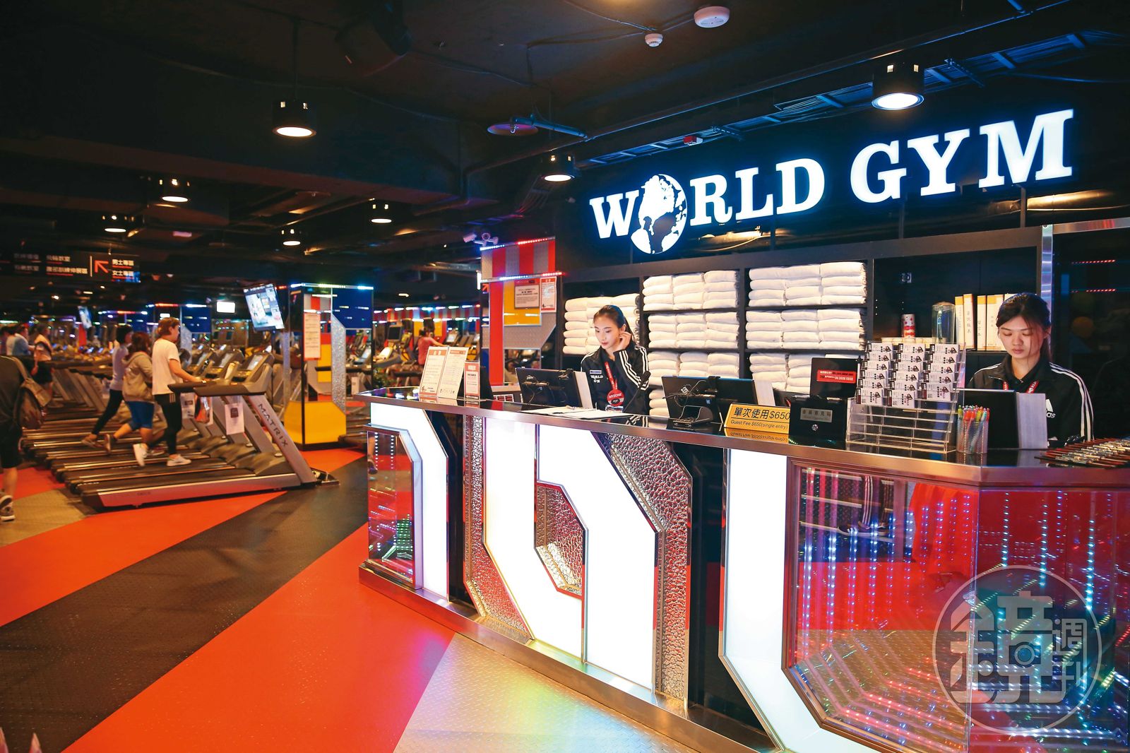 健身工廠(柏文健康)是本土健身房品牌,店數少但毛利率大過外商World Gym(圖)。
