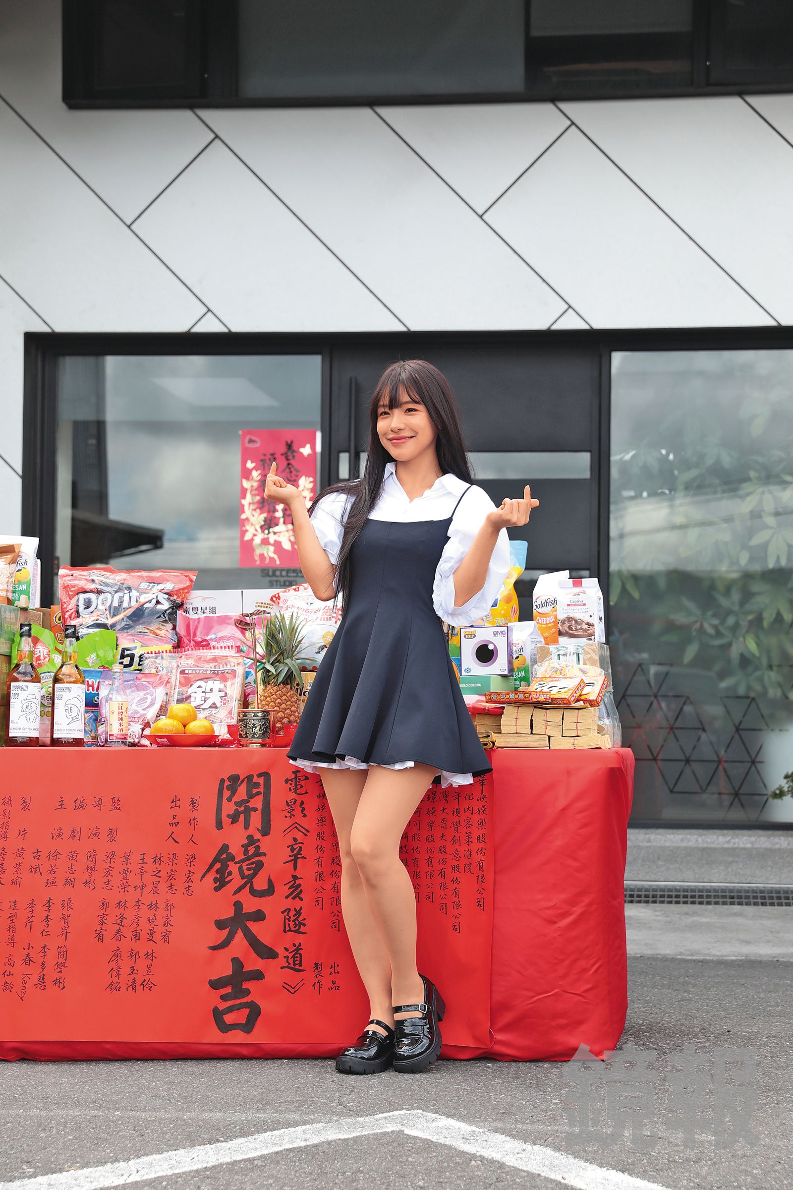 李多慧首部電影處女作《辛亥隧道》於去年9月開拍。（鏡報提供）