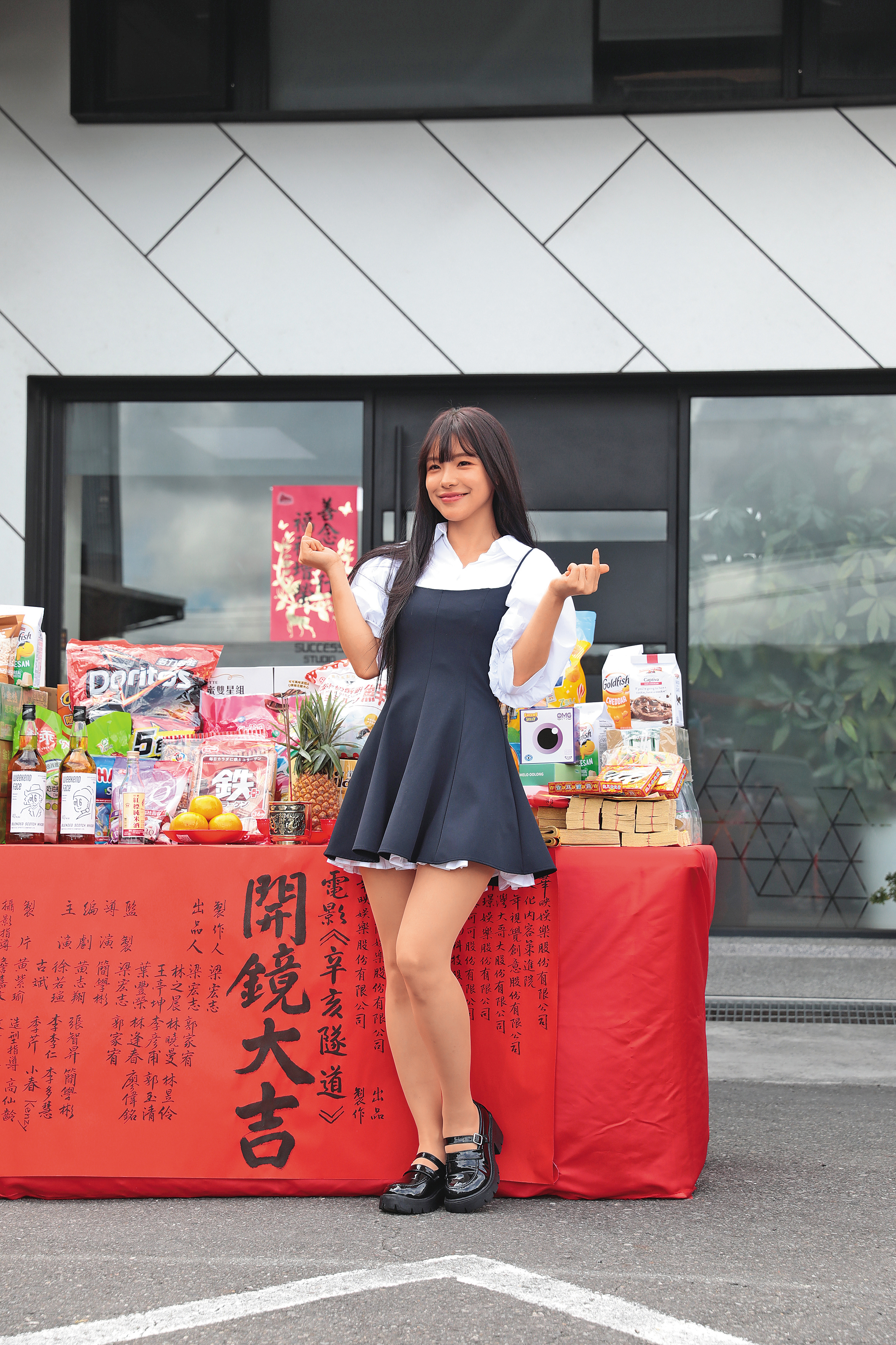 李多慧首部電影處女作《辛亥隧道》於去年9月開拍。（鏡報提供）