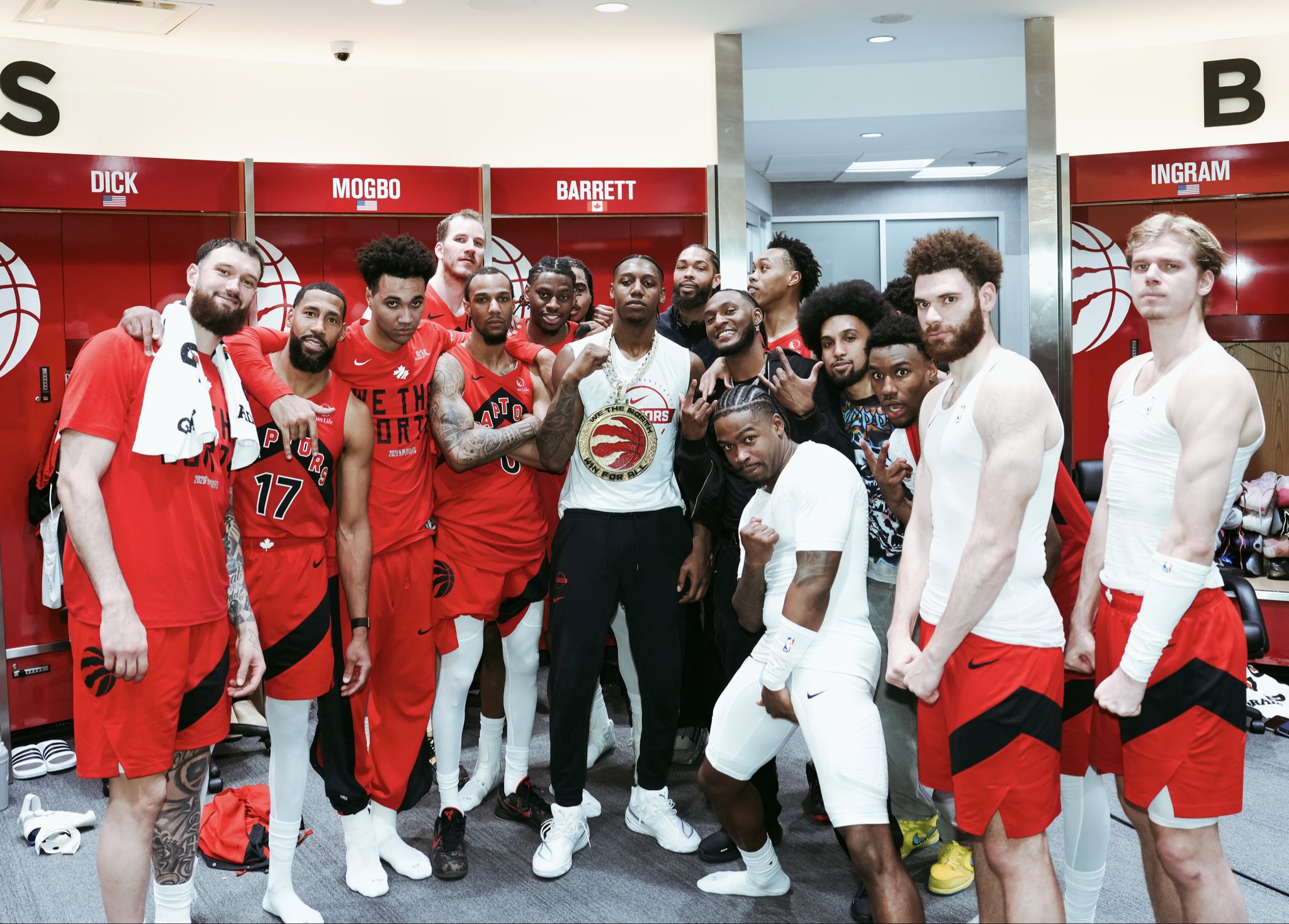 暴龍隊準決殺挺進搶7大戰。（翻攝X@Raptors）
