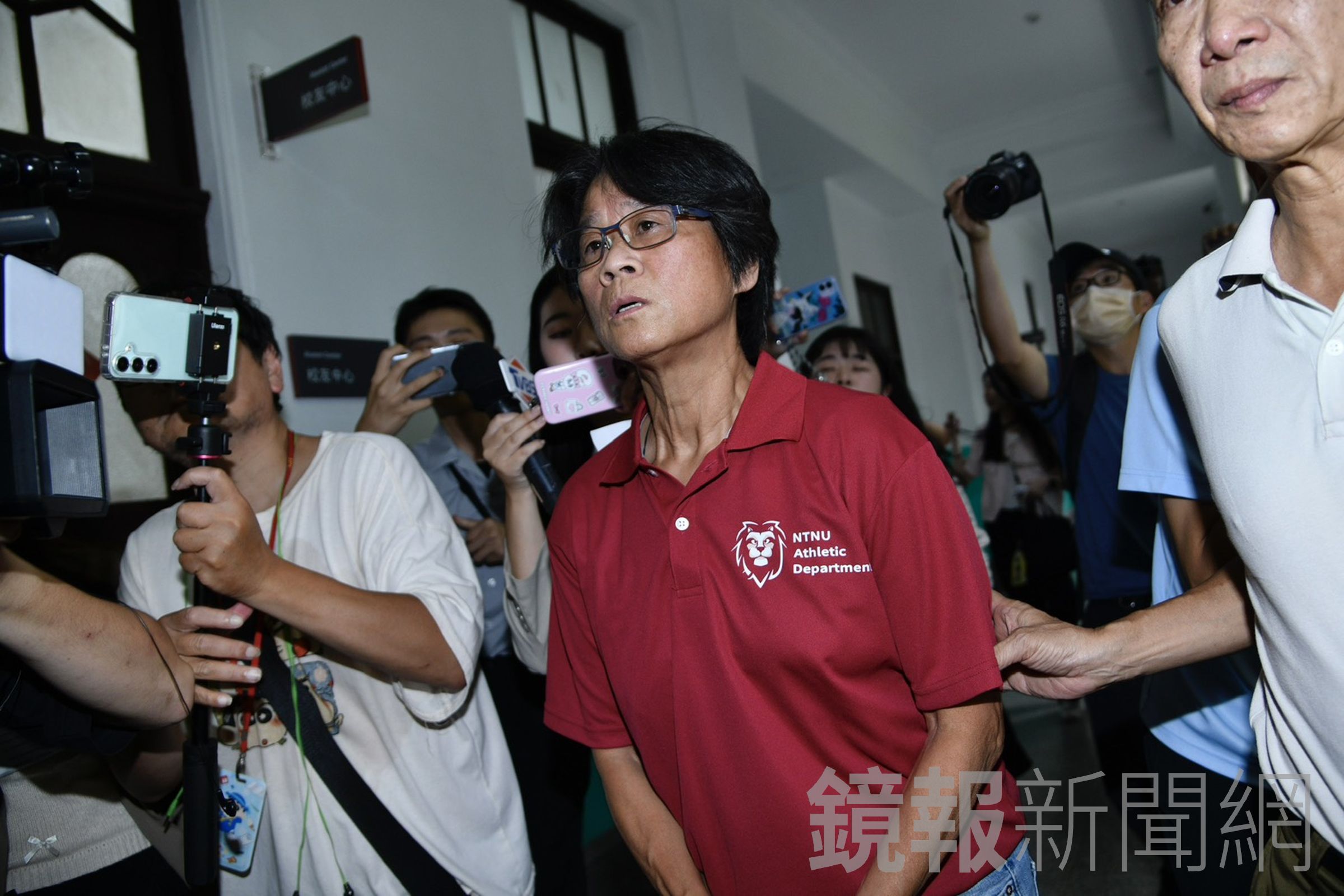台師大教評會最終決議,對周台英予以解聘,並在未來4年內不得再聘任為教師。(鏡報李智為)