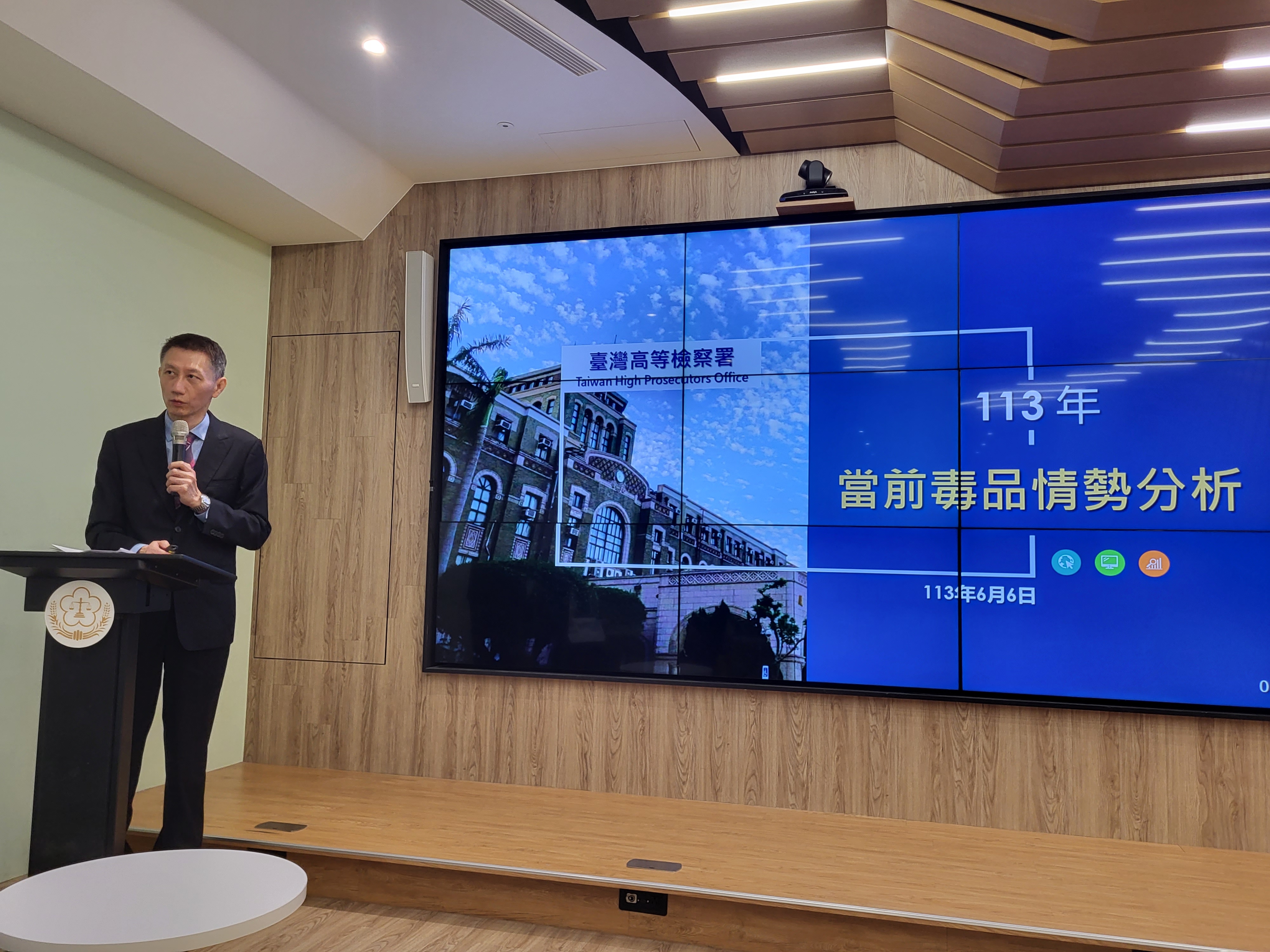 高檢署檢察官趙燕利示警大麻查獲量有增加趨勢，將全力掃蕩。