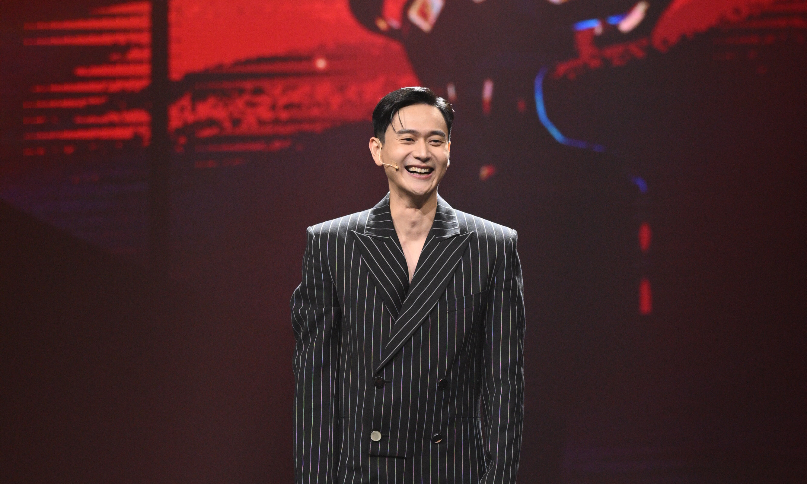 劉冠廷第一次主持金馬獎，但壓力過大，說這也是最後一次。（金馬執委會提供）