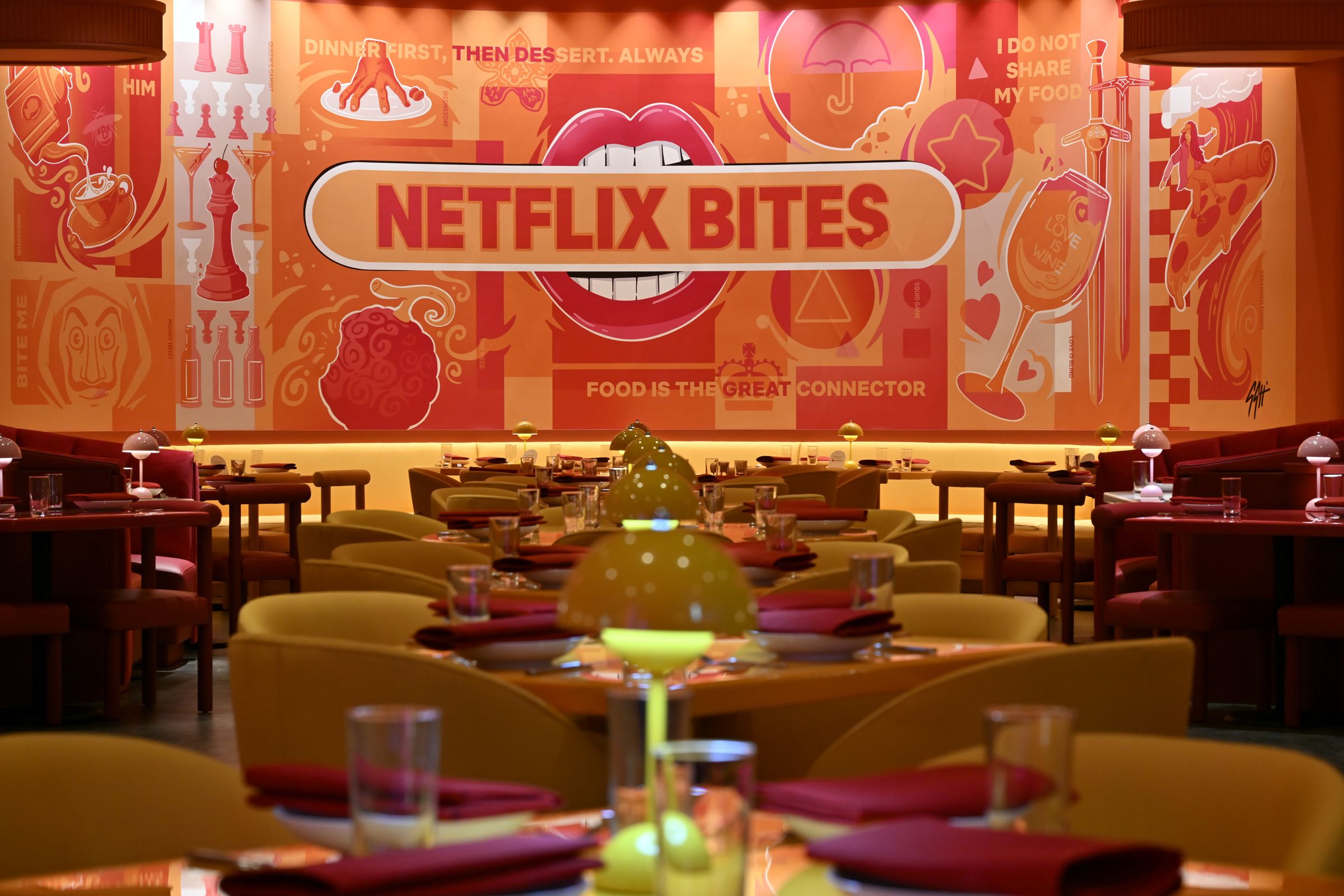 Netflix餐應不需要成為會員就可以享用。(Netflix提供)