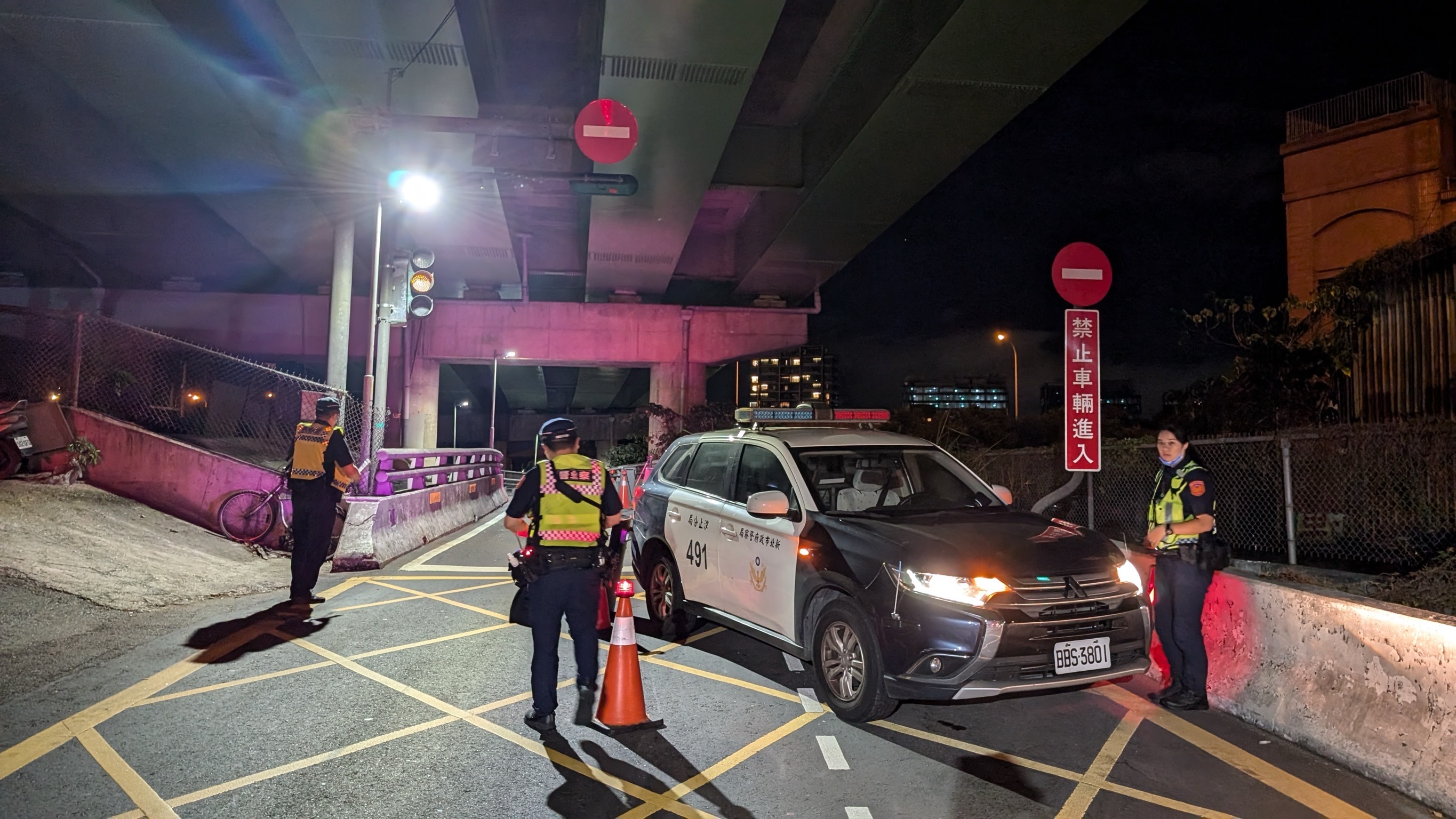 警方加強酒駕取締。（警方提供）