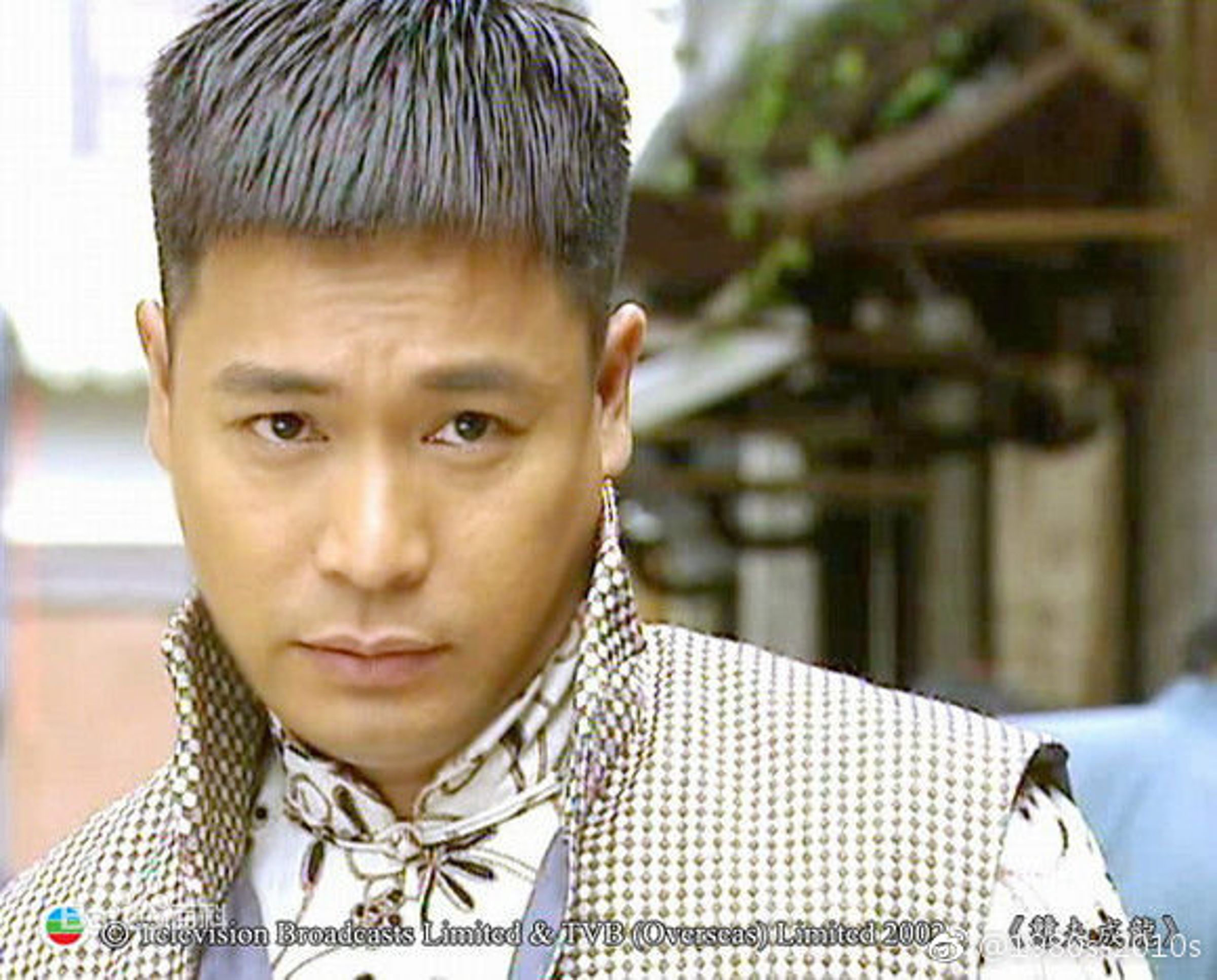 2004年郭晉安首度憑《戇夫成龍》獲TVB視帝。(翻攝自微博)