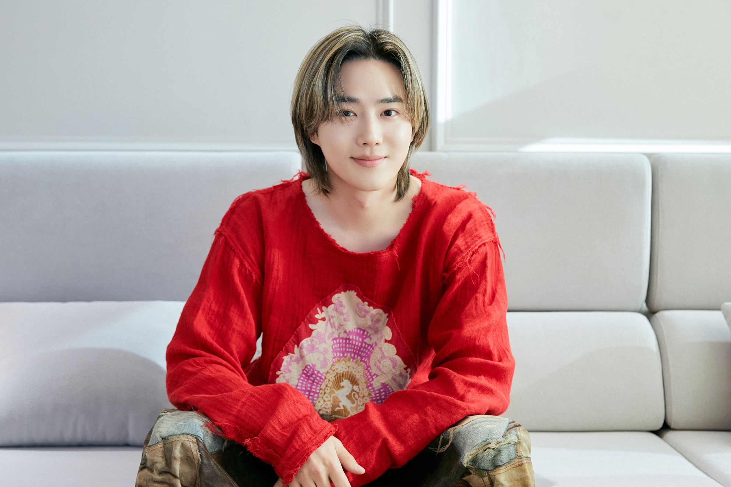 EXO隊長SUHO即將於7月13日在台北舉辦個人演唱會,想念台灣牛肉麵和珍珠奶茶啦。(SM Entertainment提供)