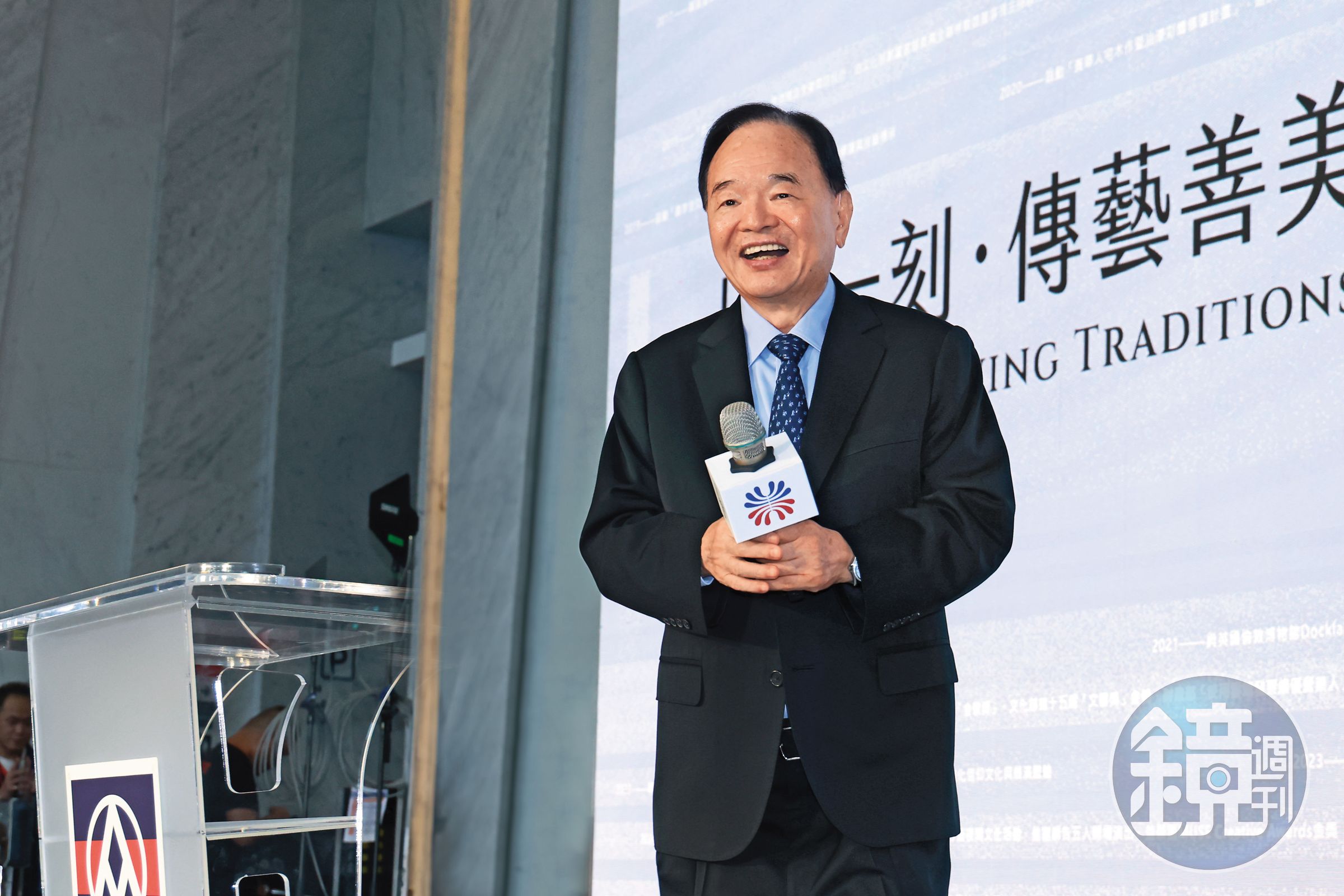在宜蘭傳藝10周年慶上,林敏雄感性地說,「接手時不被看好,甚至沒人接,但現在保留了老師傅工藝,也多了百項手作。」