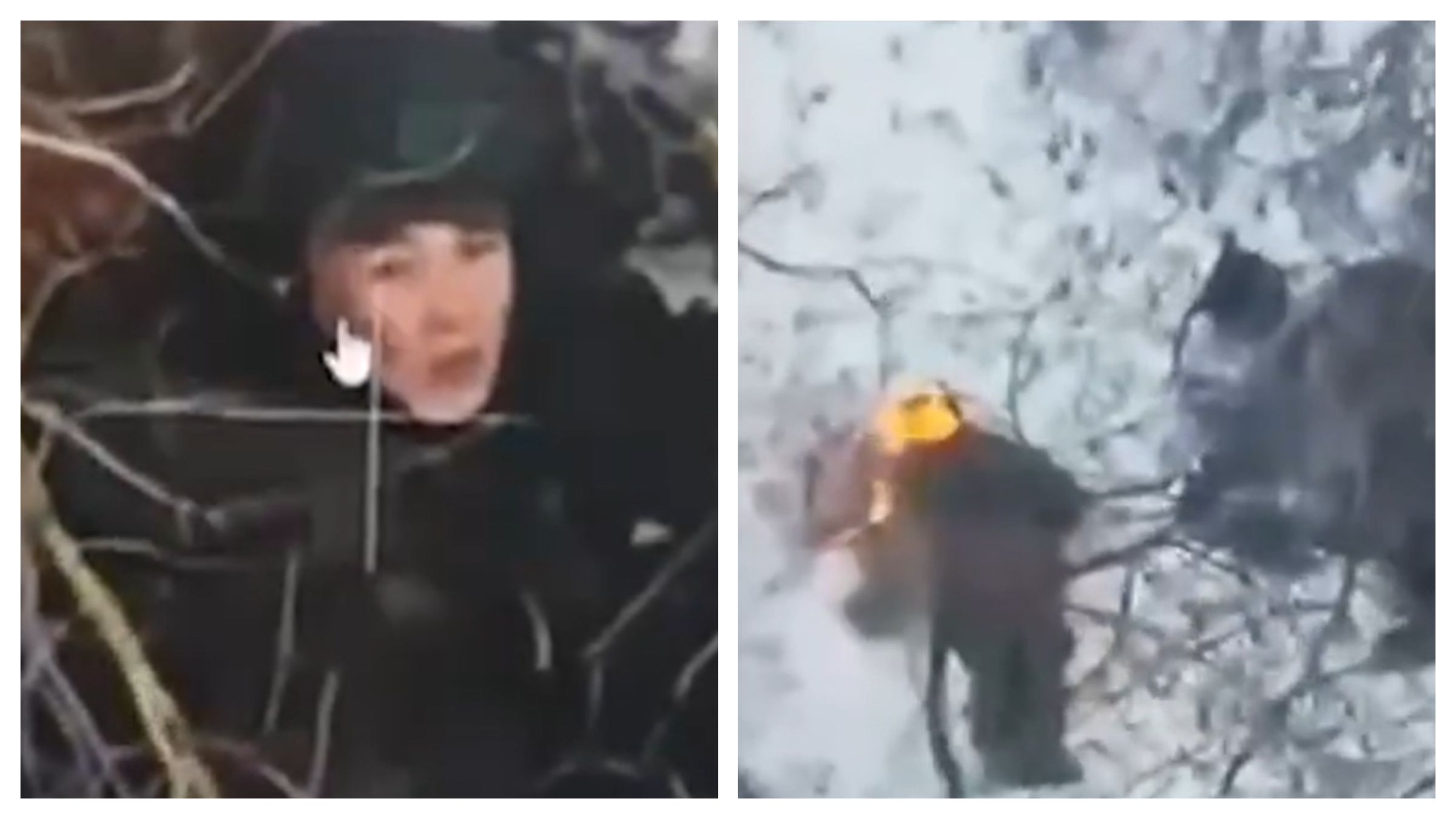 烏克蘭總統澤倫斯基日前曝光北韓軍人身影，俄軍燒毀陣亡北韓士兵的軍人面部。（翻攝自X@ZelenskyyUa ）