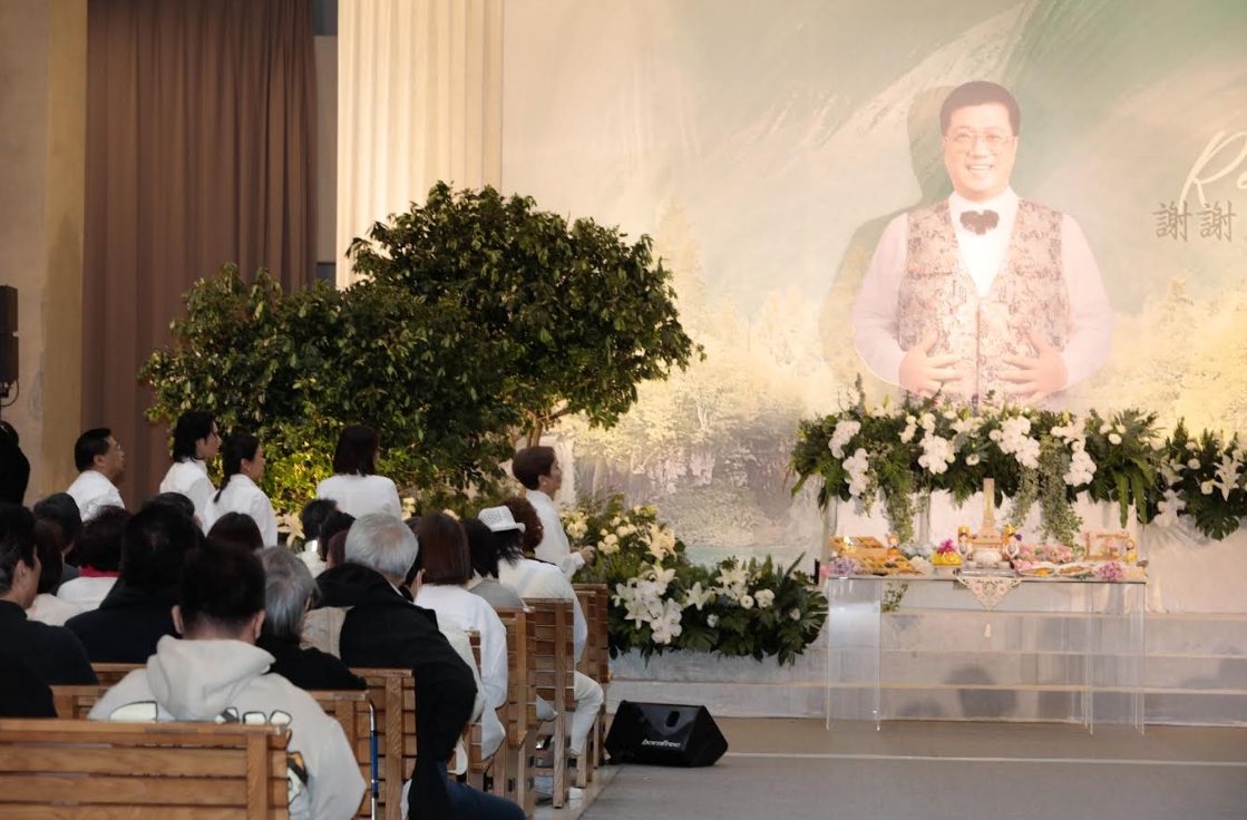 資深藝人林光寧在二殯舉辦告別追思會。