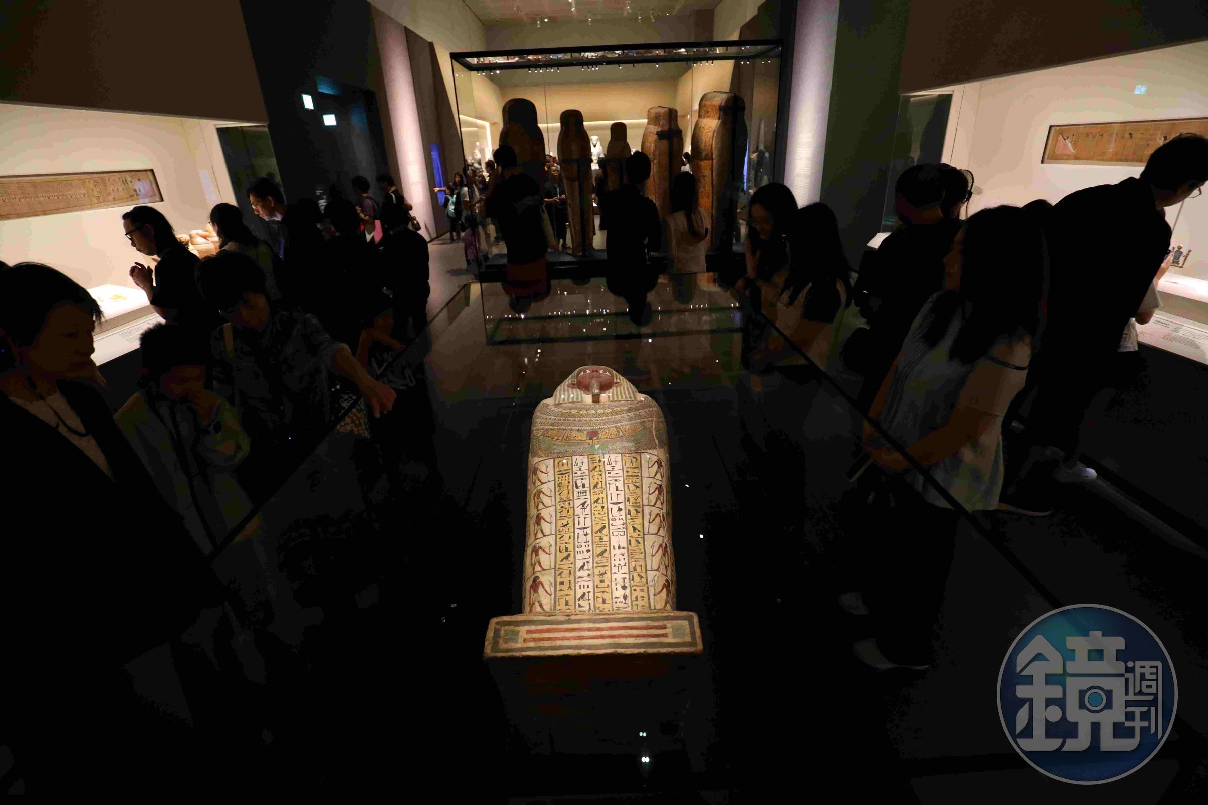 香港故宮正在舉行的「古埃及文明大展」，展示了250件古埃及珍寶。