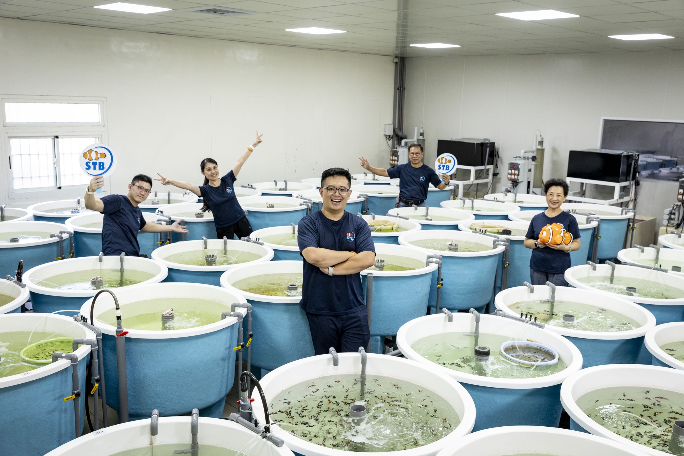 薛雍霖率領盛天合團隊開拓海洋養殖漁業新藍海。(攝影/王漢順)