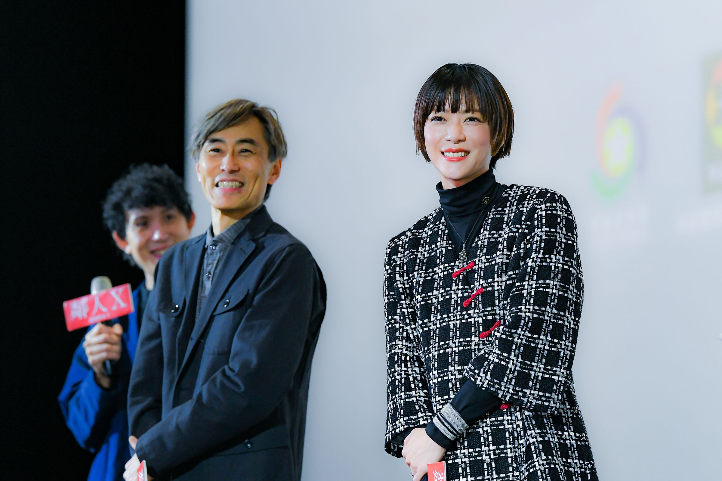 上野樹里與熊澤導演出席《鄰人X:謎樣的女子》粉絲見面會,與粉絲分享拍攝點滴。(天馬行空提供)