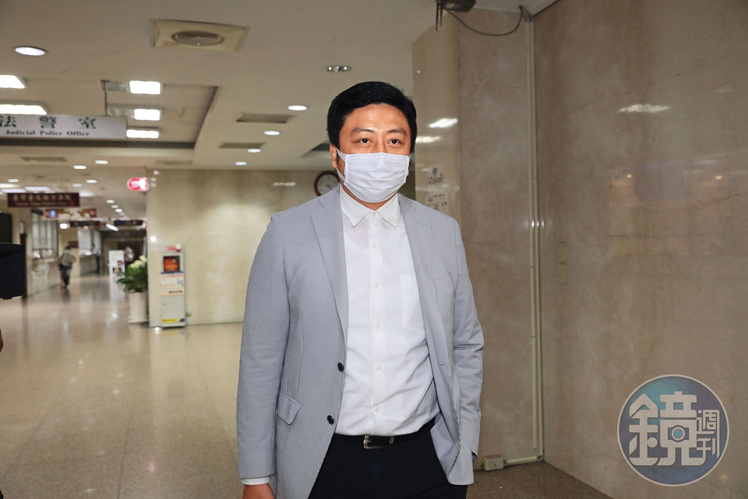 謝國獻（圖）為張國政連襟，因恐嚇長榮老臣一事去年入監服刑。