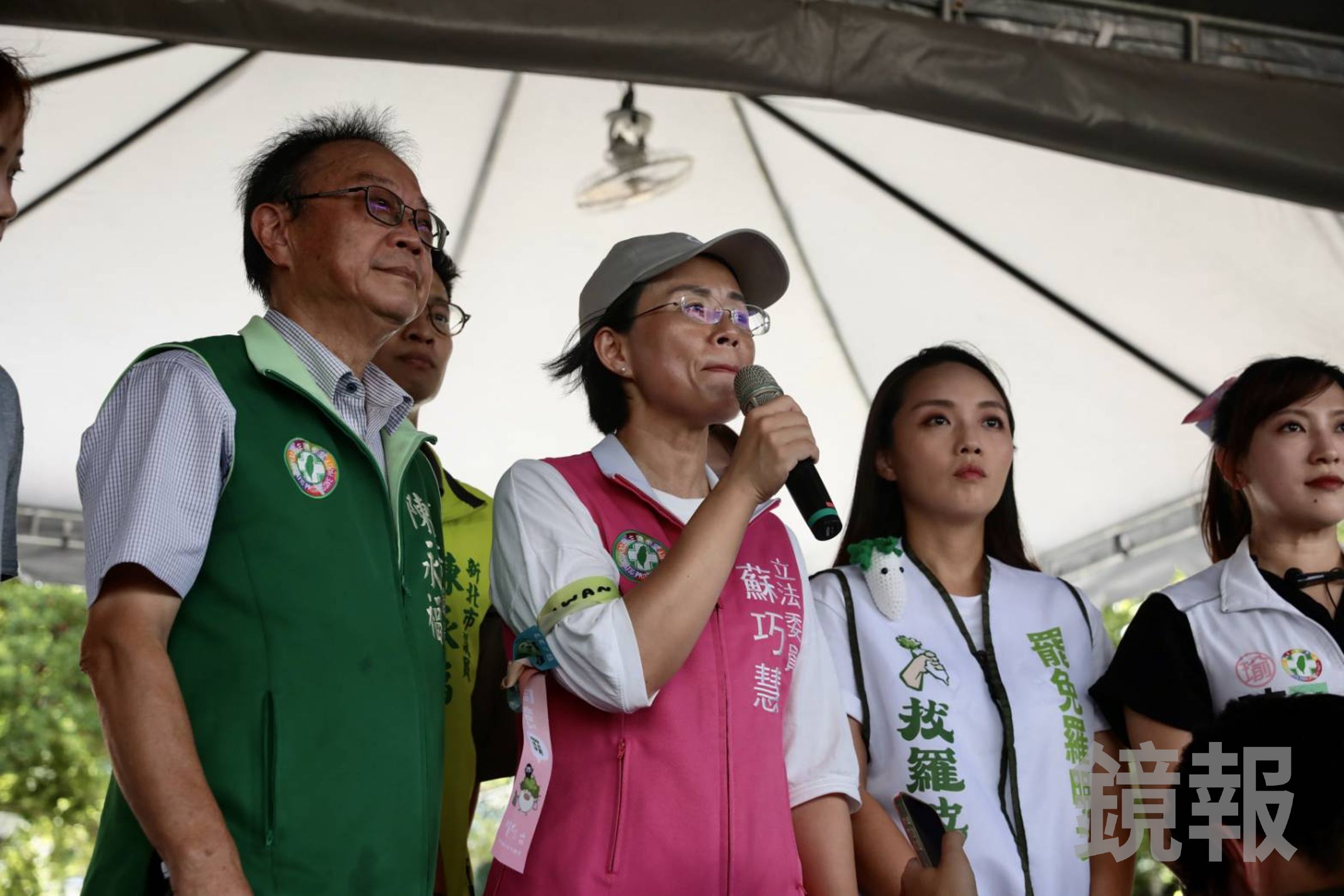 蘇巧慧婉拒接下民進黨團幹事長一職。(鏡報林煒凱)